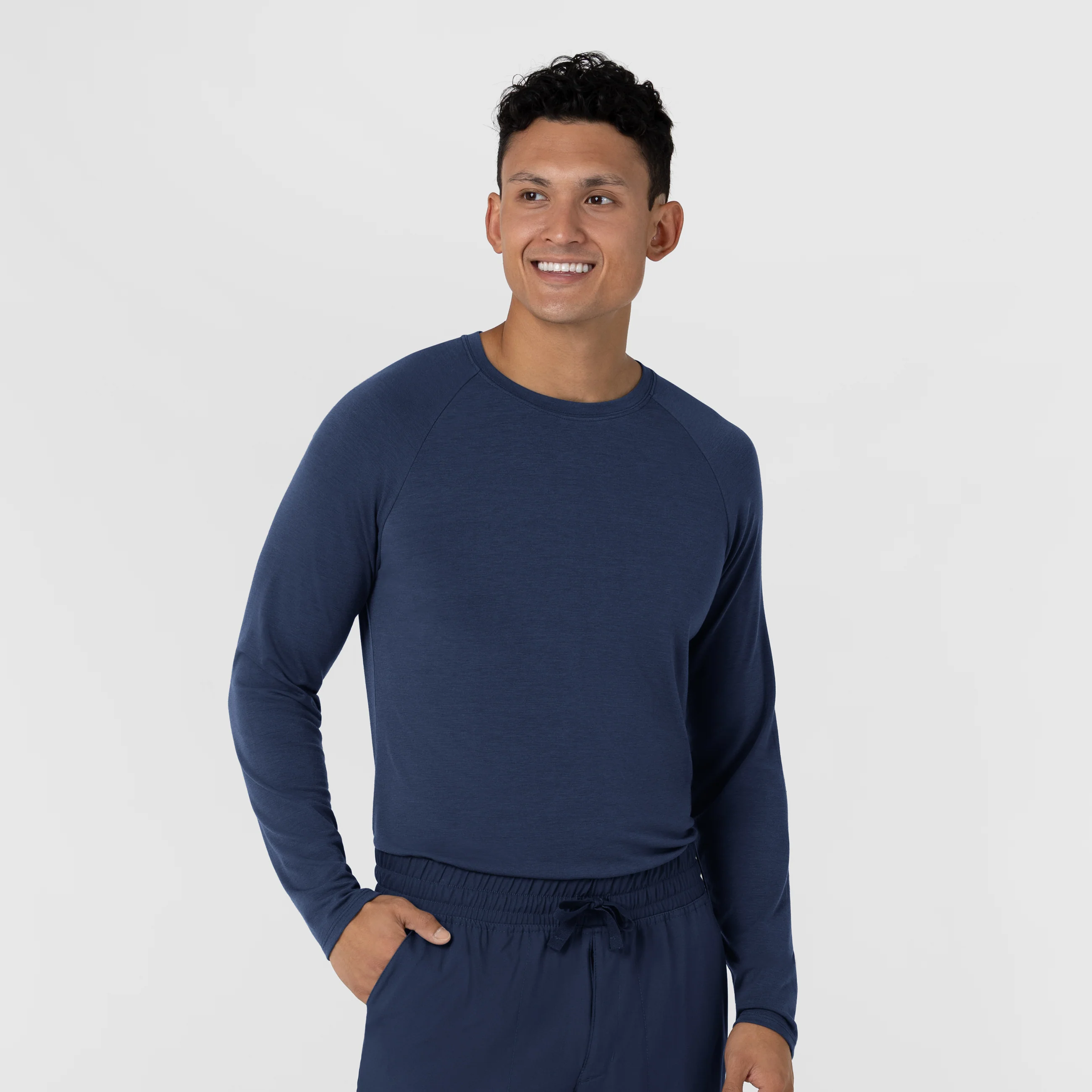 Men’s Essential Layer Long Sleeve - Navy