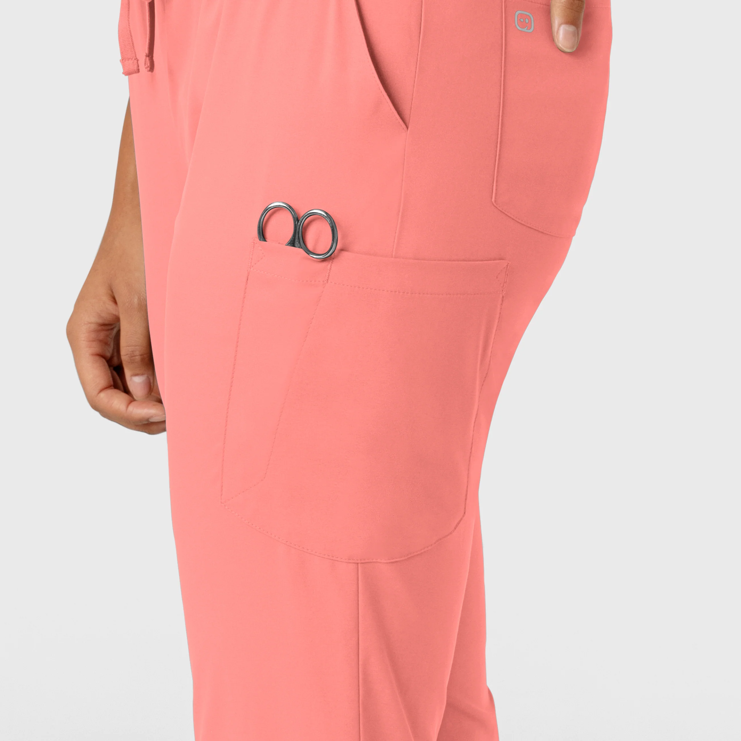 Boundless Women's Jogger Scrub Pant - Paradise Pink - Image 6