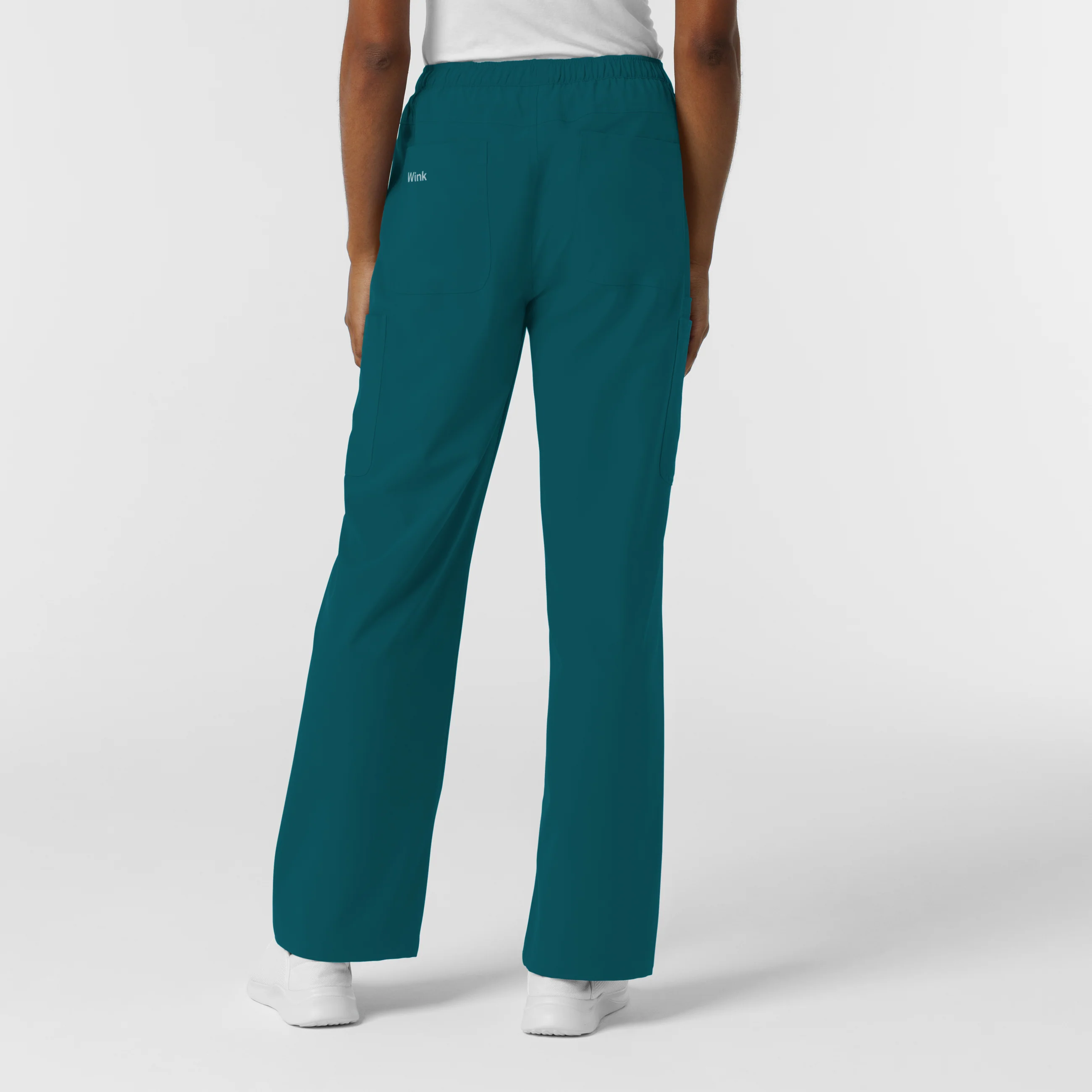 NURTUR Women's Straight Leg Cargo Scrub Pant - Caribbean - Image 3