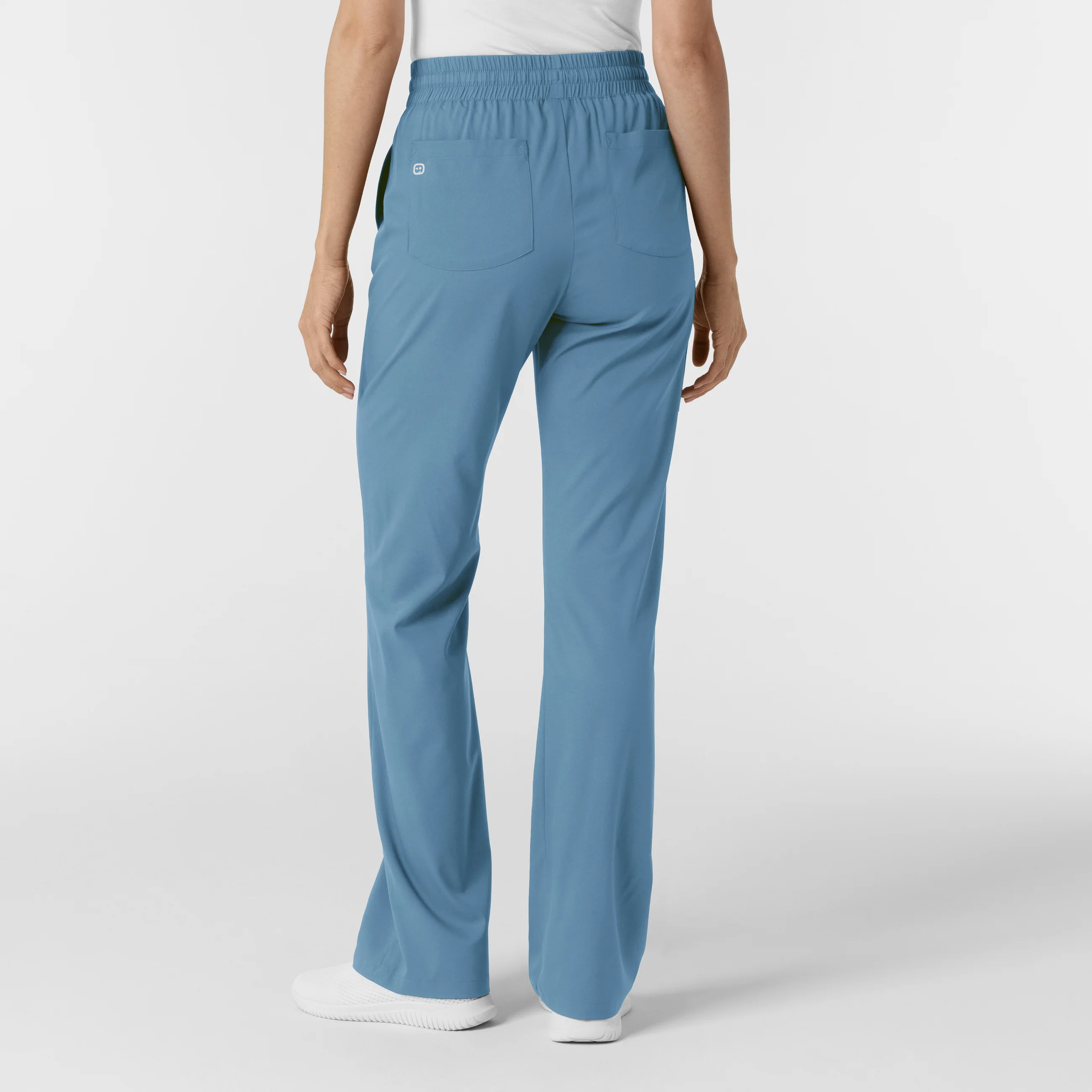 Boundless Women's Bootcut Scrub Pant - Pacific Blue - Image 2