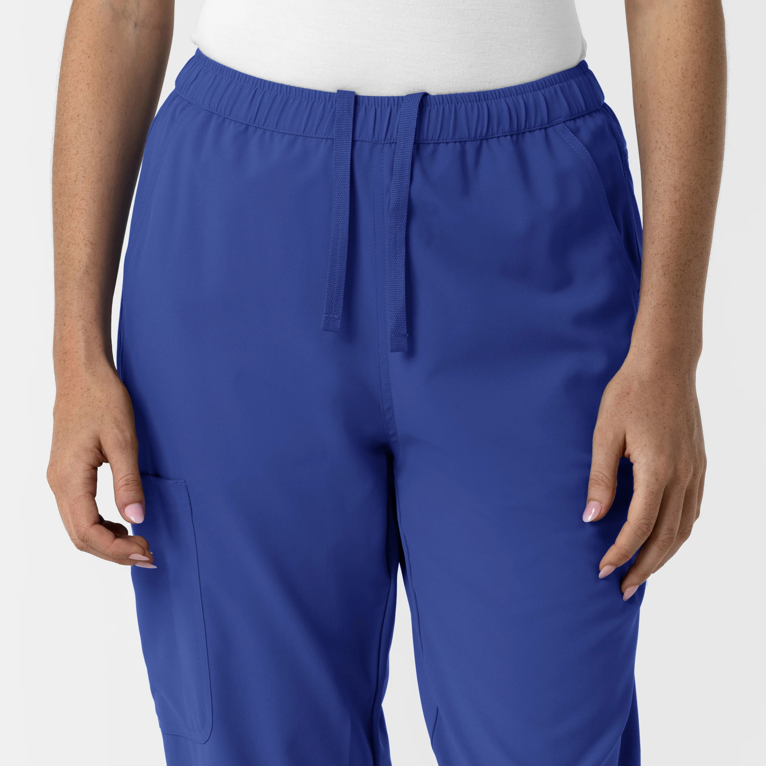 Nurtur Women’s Ankle-Length Slim Scrub Pant - Galaxy Blue - Image 5