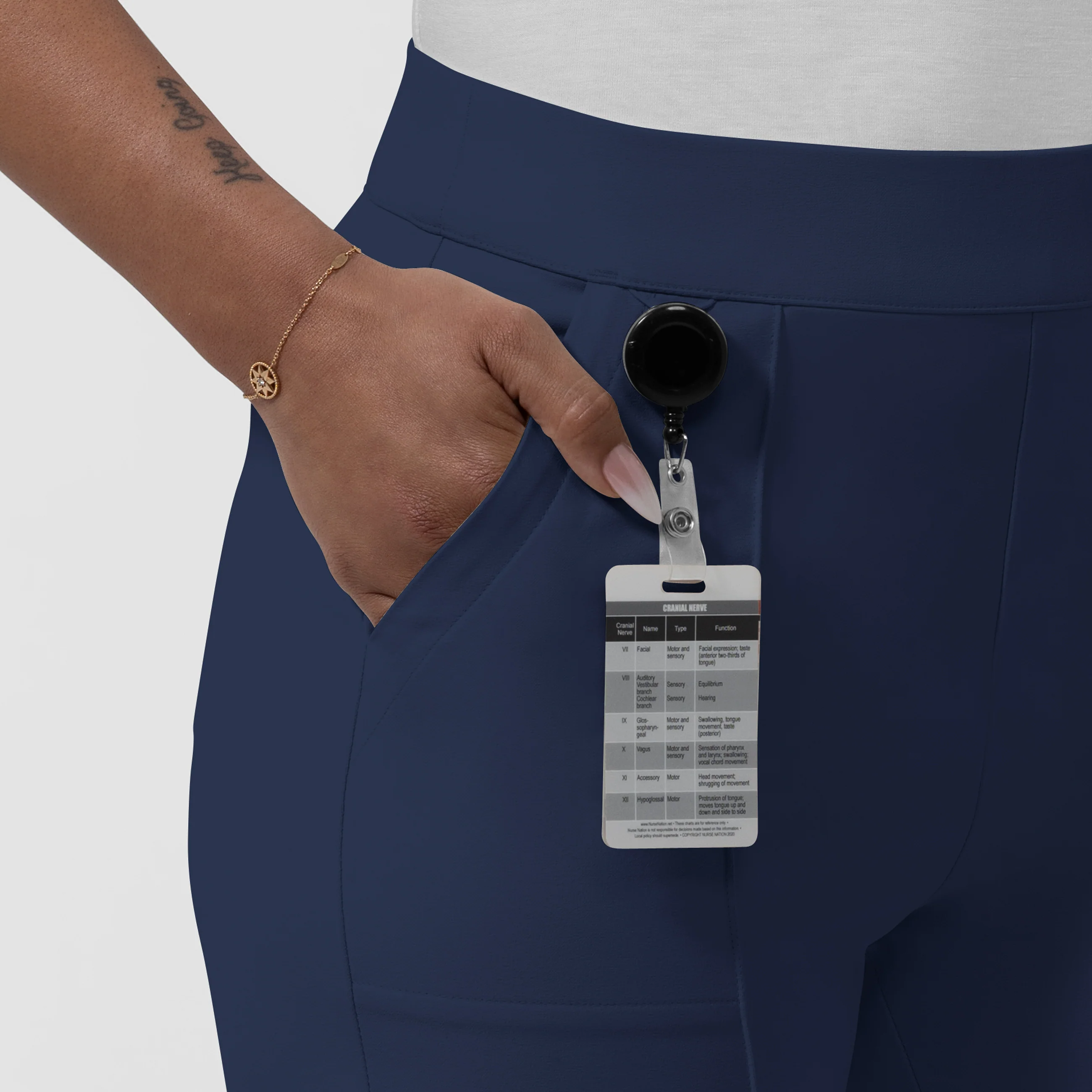 BLK Women’s Bootcut Flare Pant - Navy - Image 7