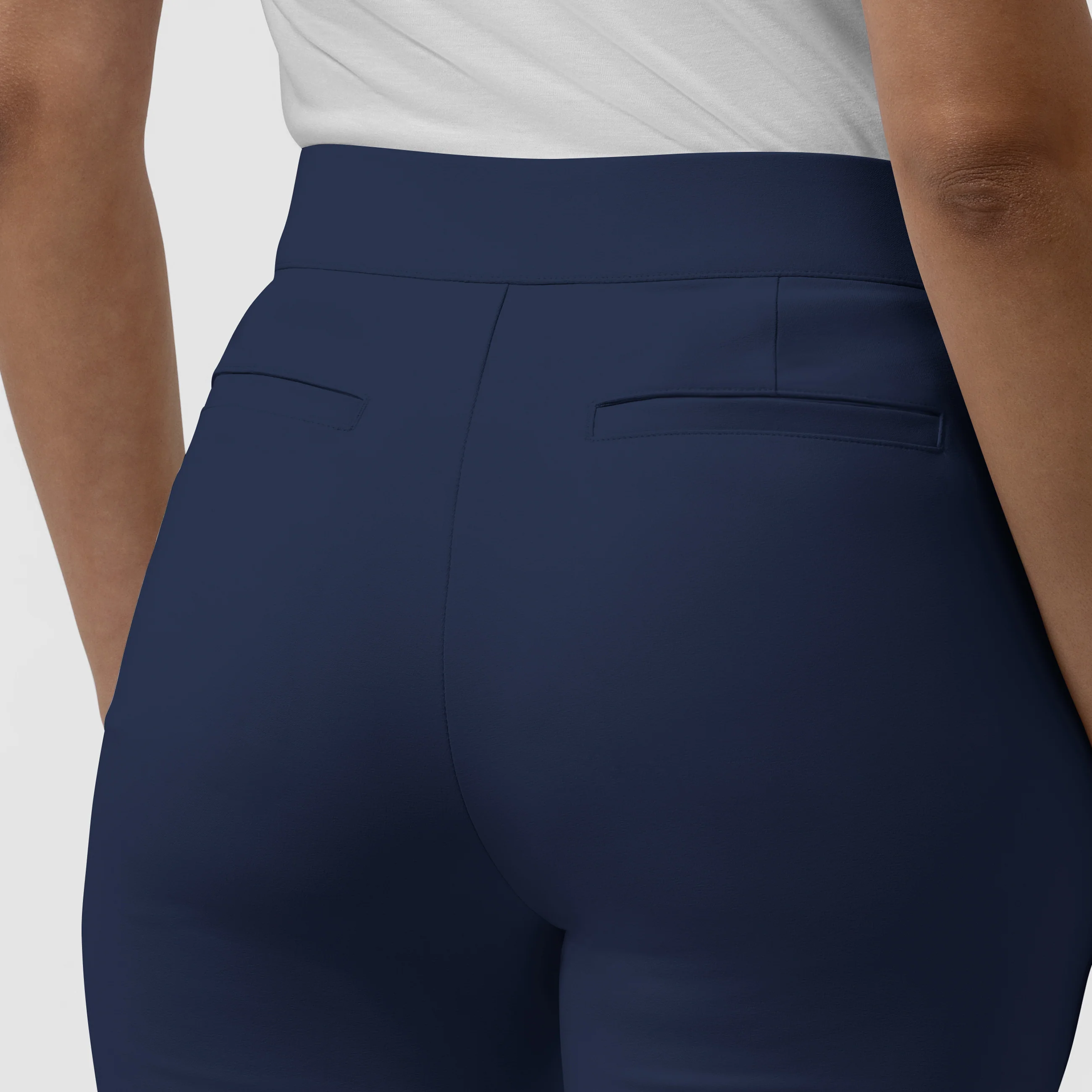BLK Women’s Bootcut Flare Pant - Navy - Image 8