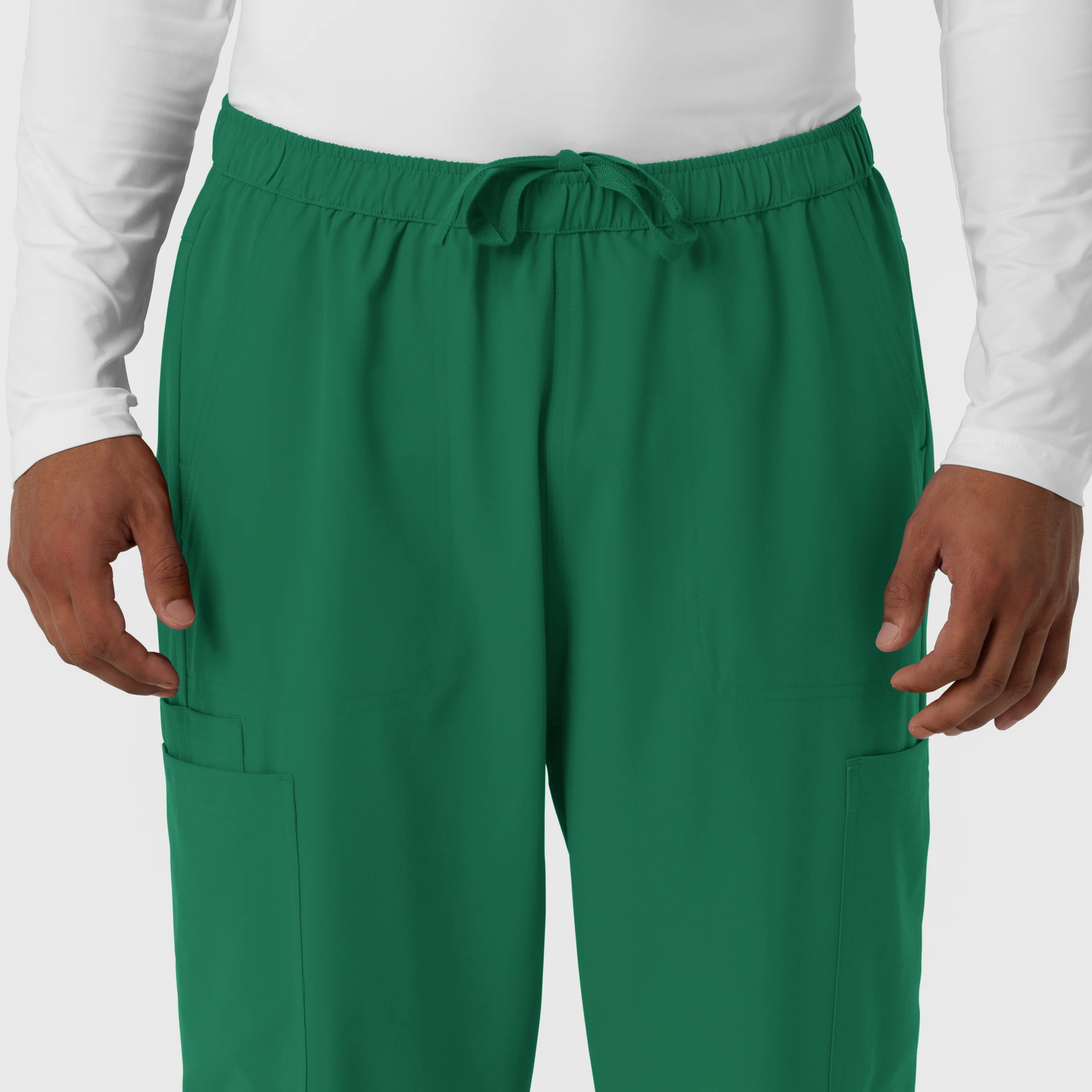 NURTUR Men's Straight Leg Cargo Scrub Pant - Hunter - Image 6
