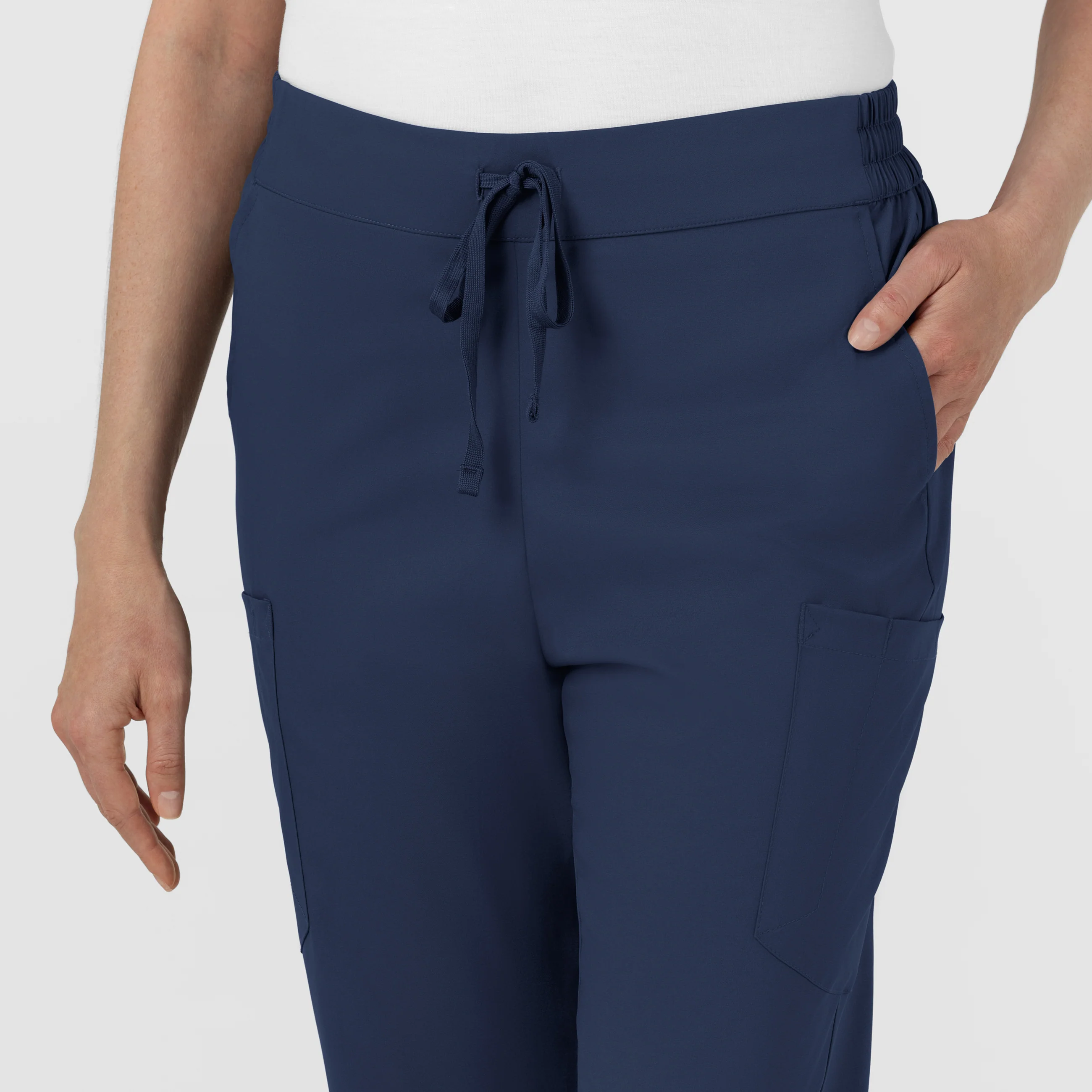 Boundless Women’s High Rise Tapered Scrub Pant - Navy - Image 5