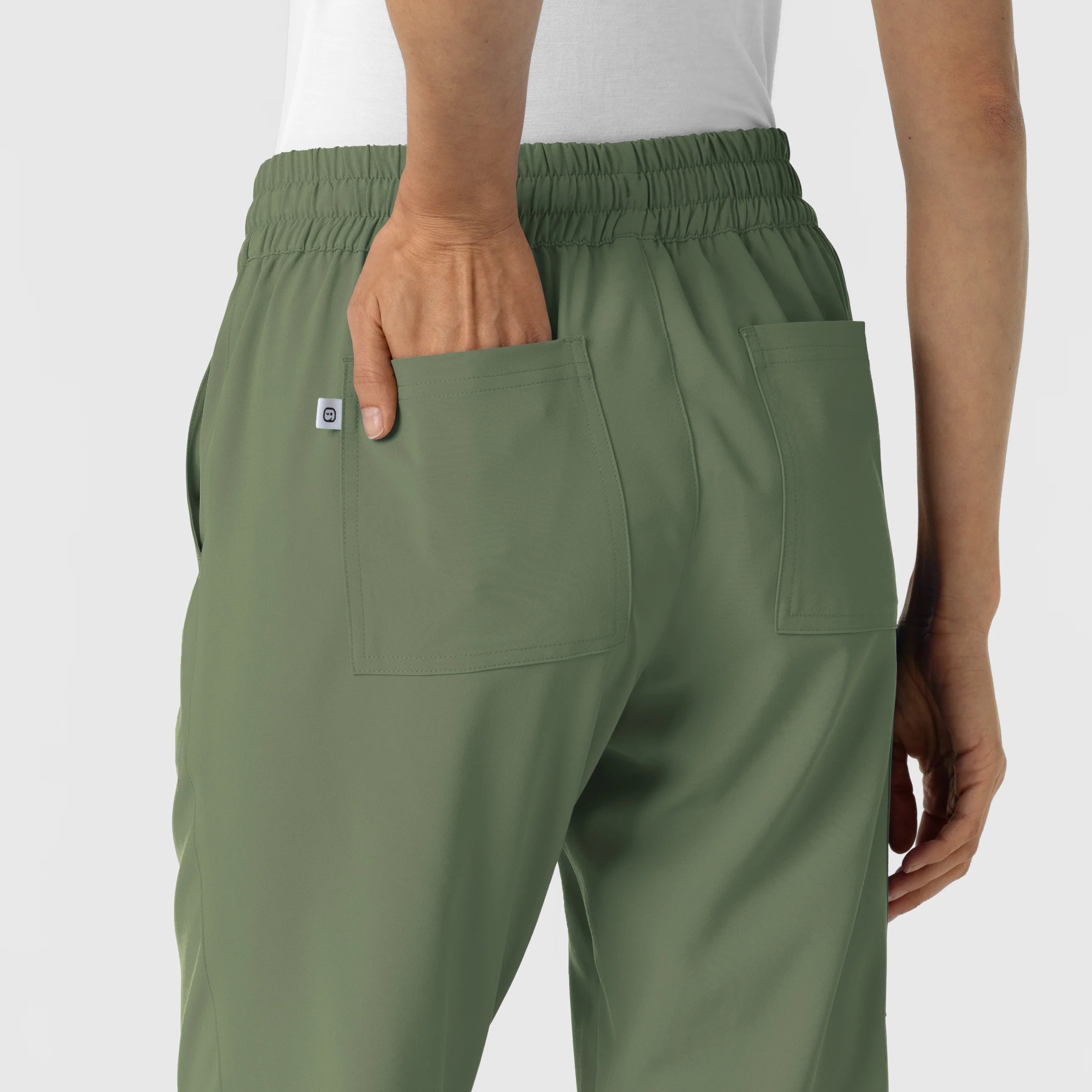 RENEW Women's Jogger Scrub Pant - Olive - Image 9