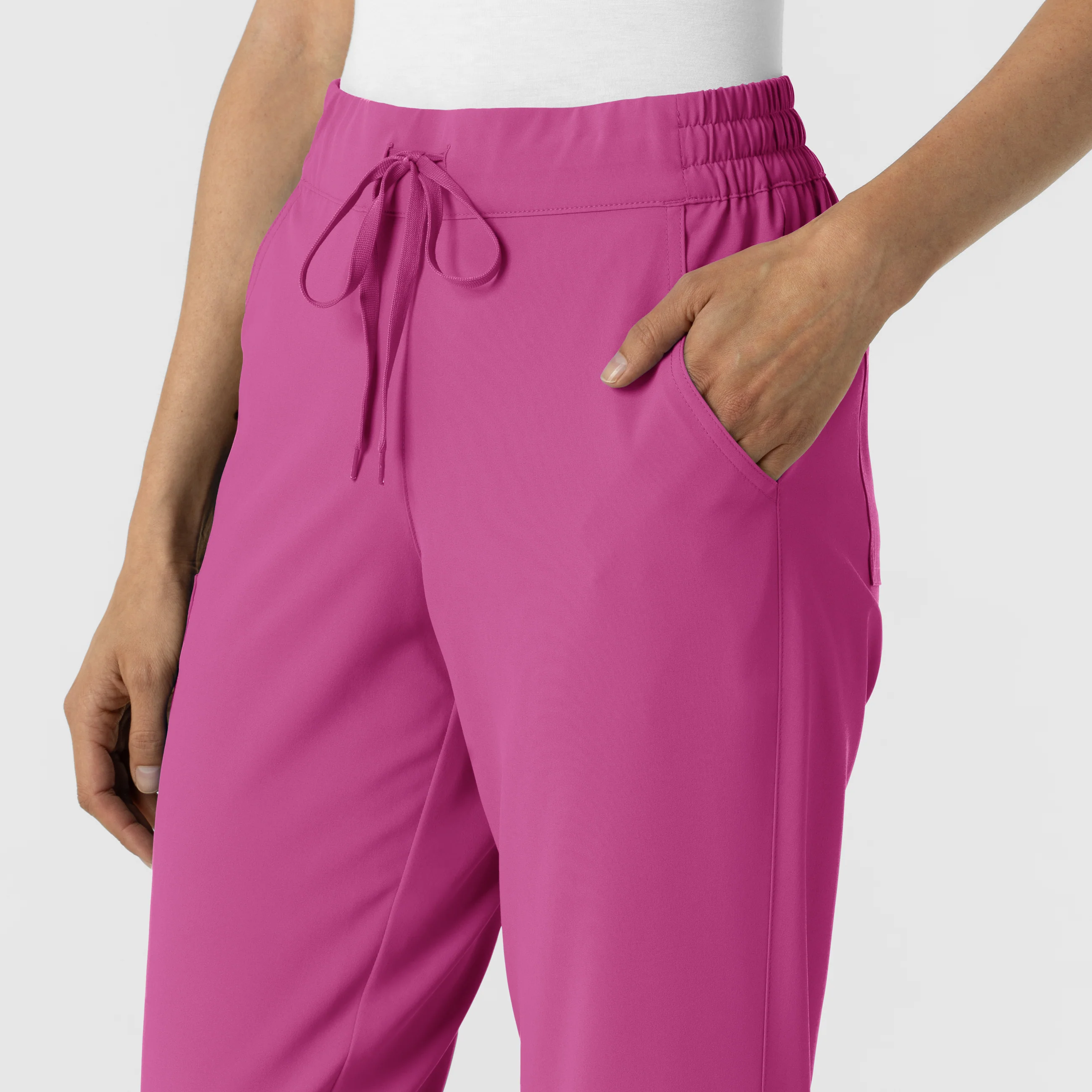 RENEW Women's Jogger Scrub Pant - Raspberry - Image 7