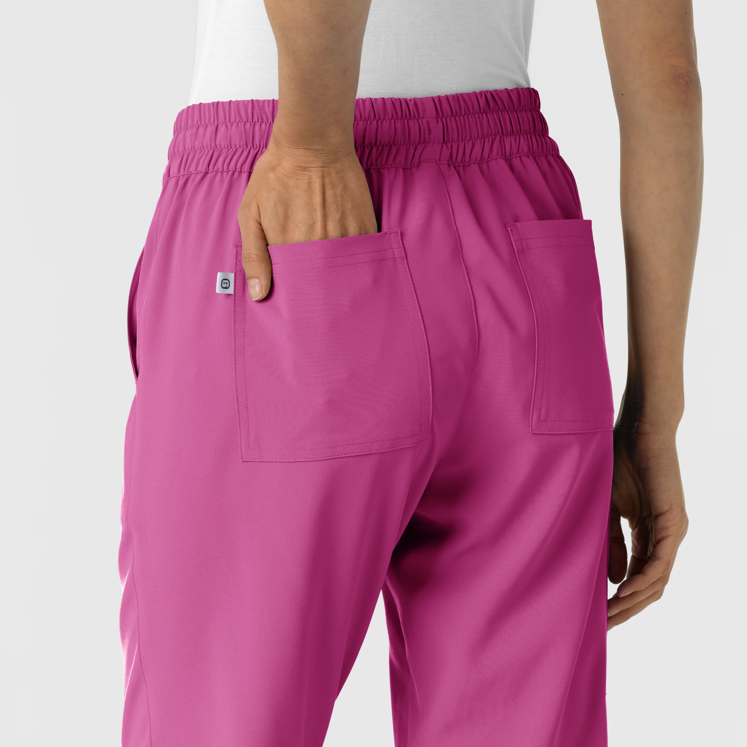 RENEW Women's Jogger Scrub Pant - Raspberry - Image 9