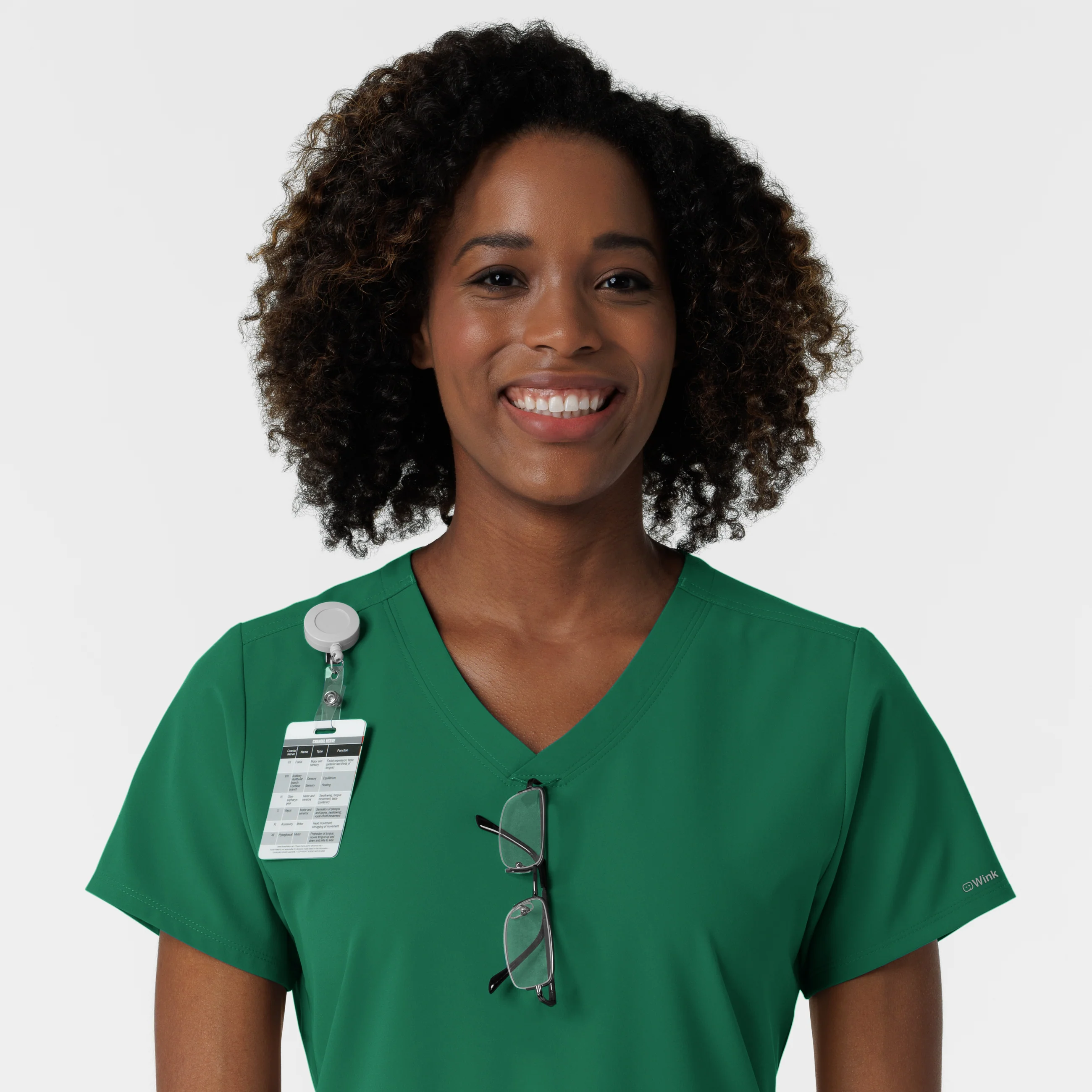 NURTUR Women's V-Neck Scrub Top - Hunter - Image 7
