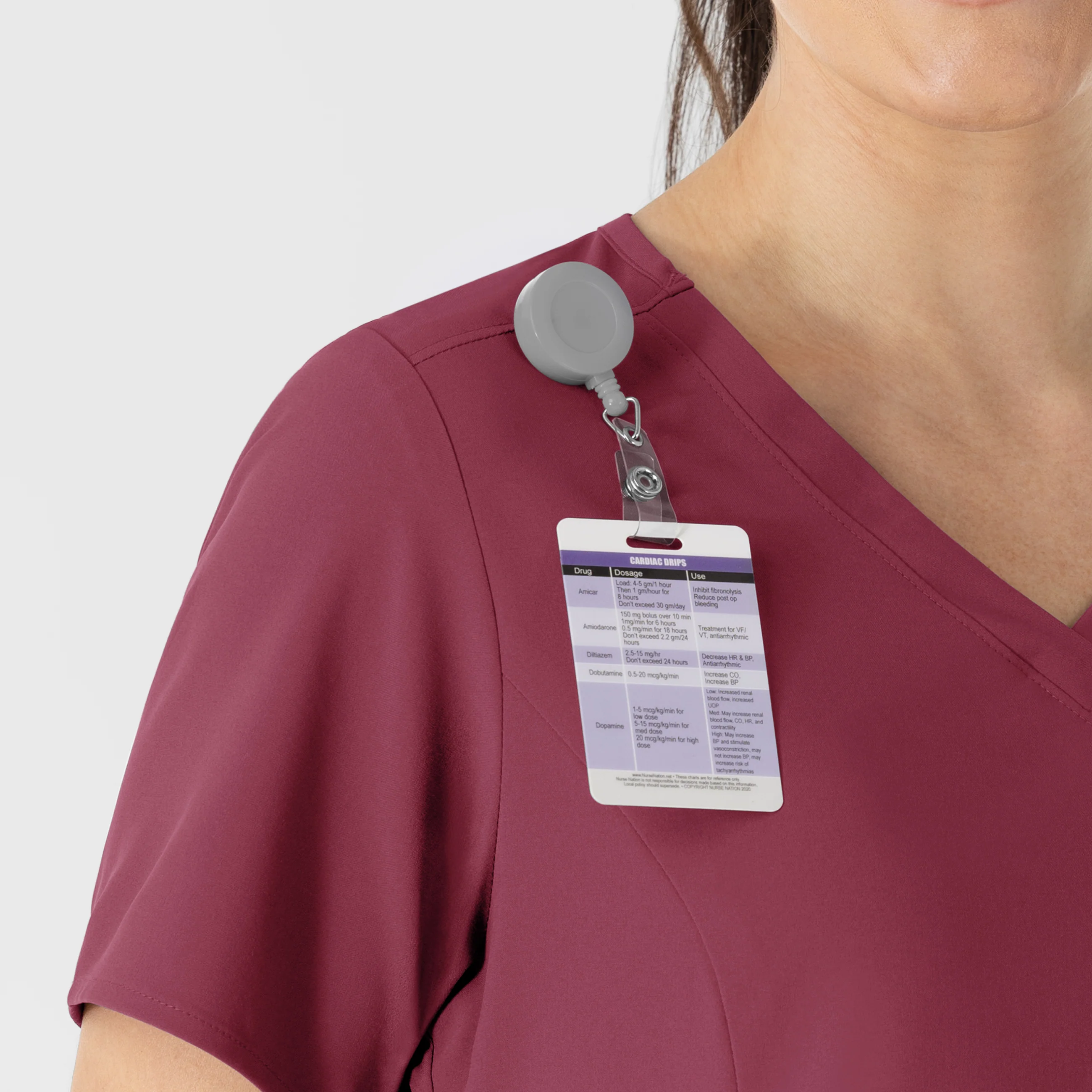 RENEW Women's V-Neck Scrub Top - Carnation - Image 9