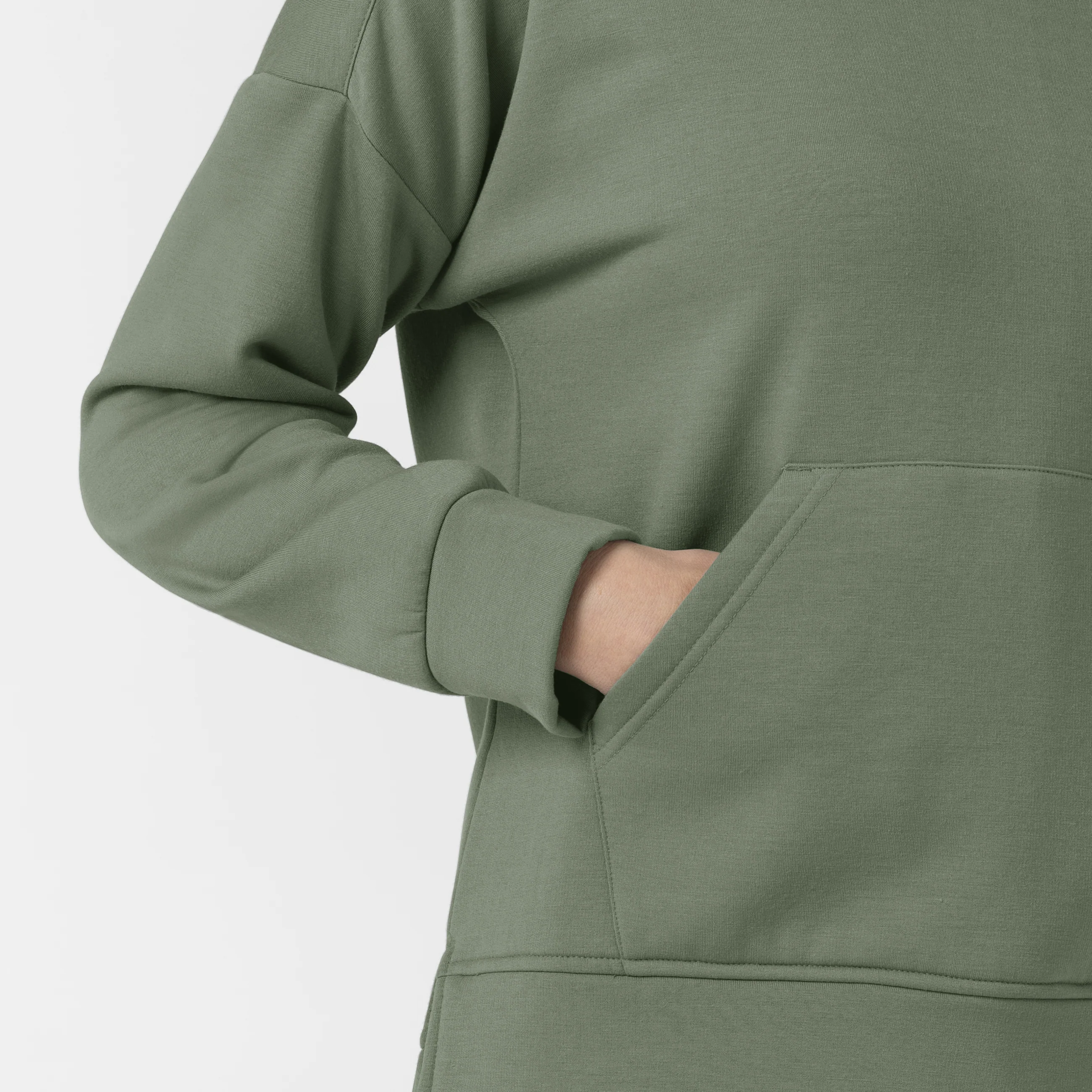 Unwind & Lounge Women's Fleece Hoodie - Sage - Image 7