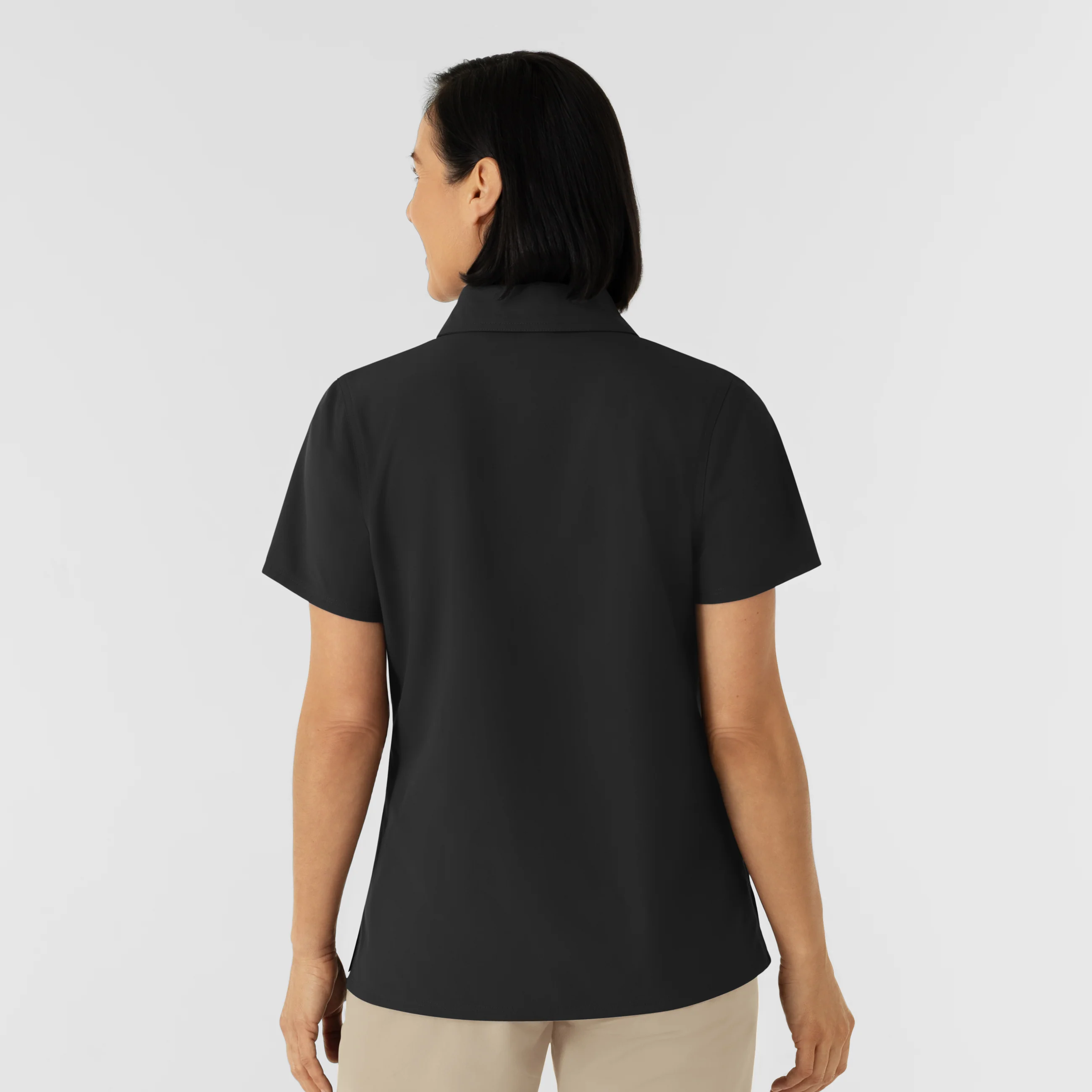 NURTUR Women's Polo - Black - Image 2