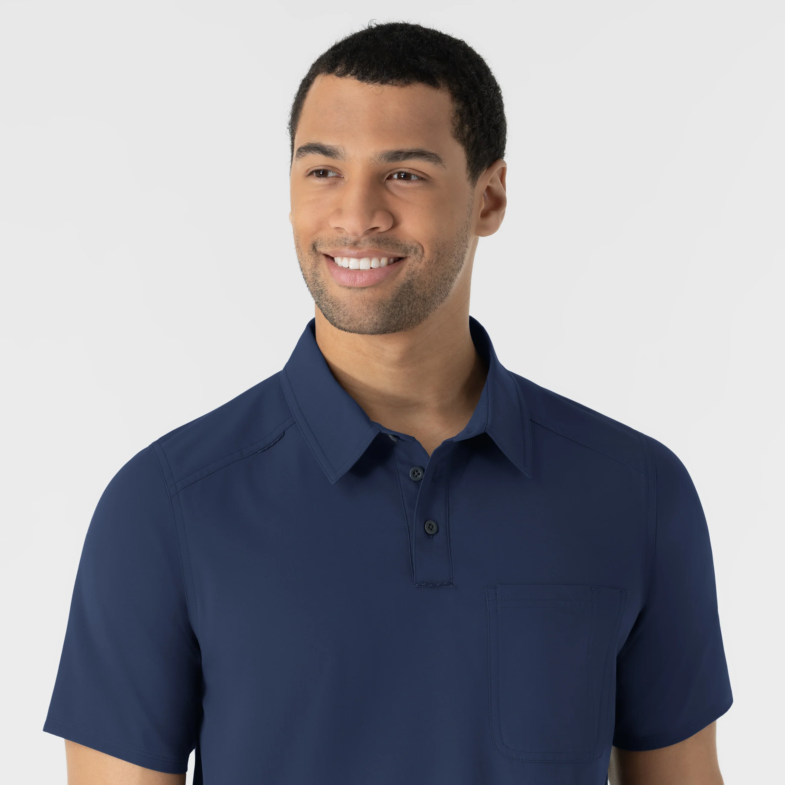 NURTUR Men's Polo - Navy - Image 6