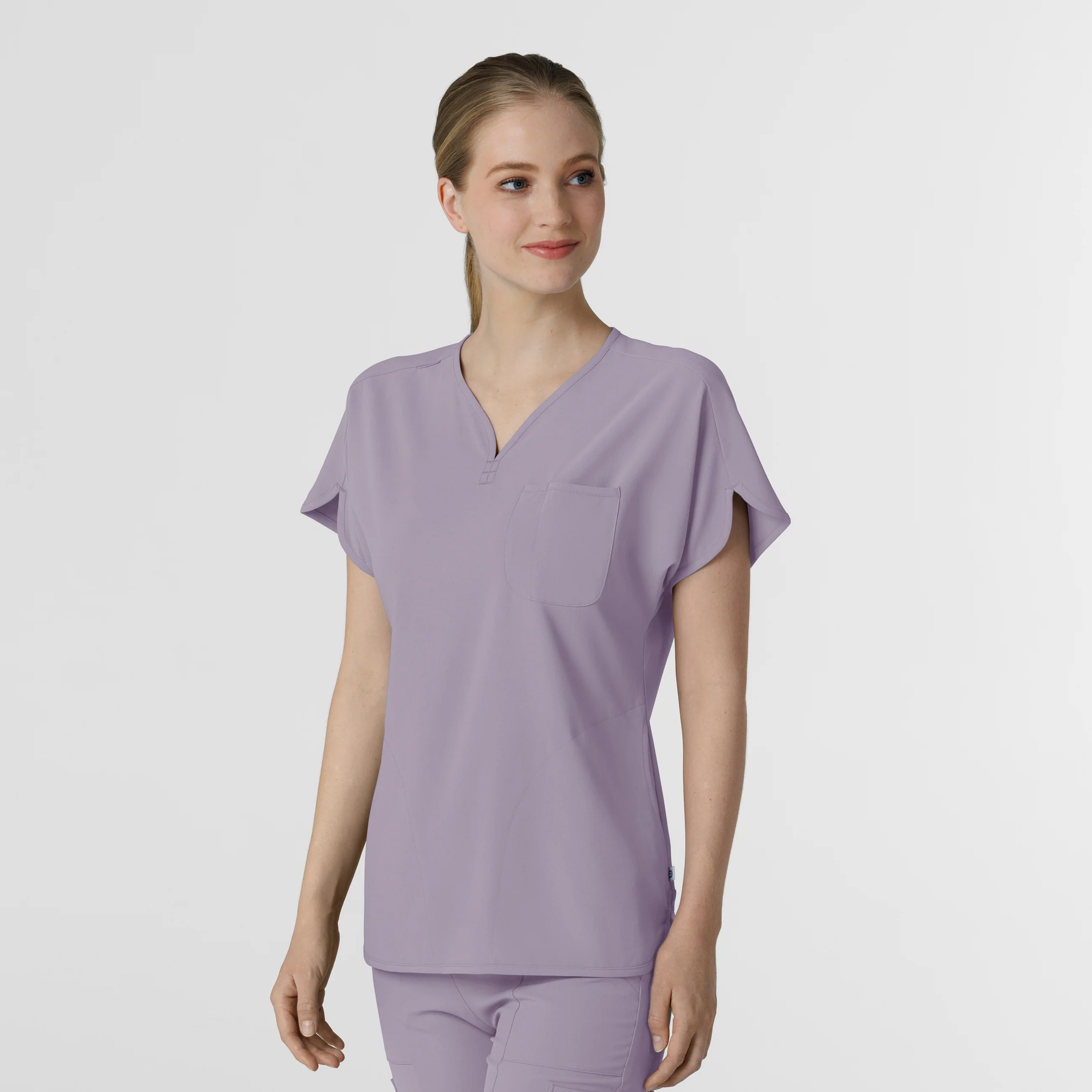 RENEW Women's Dolman Scrub Top - Wisteria - Image 4