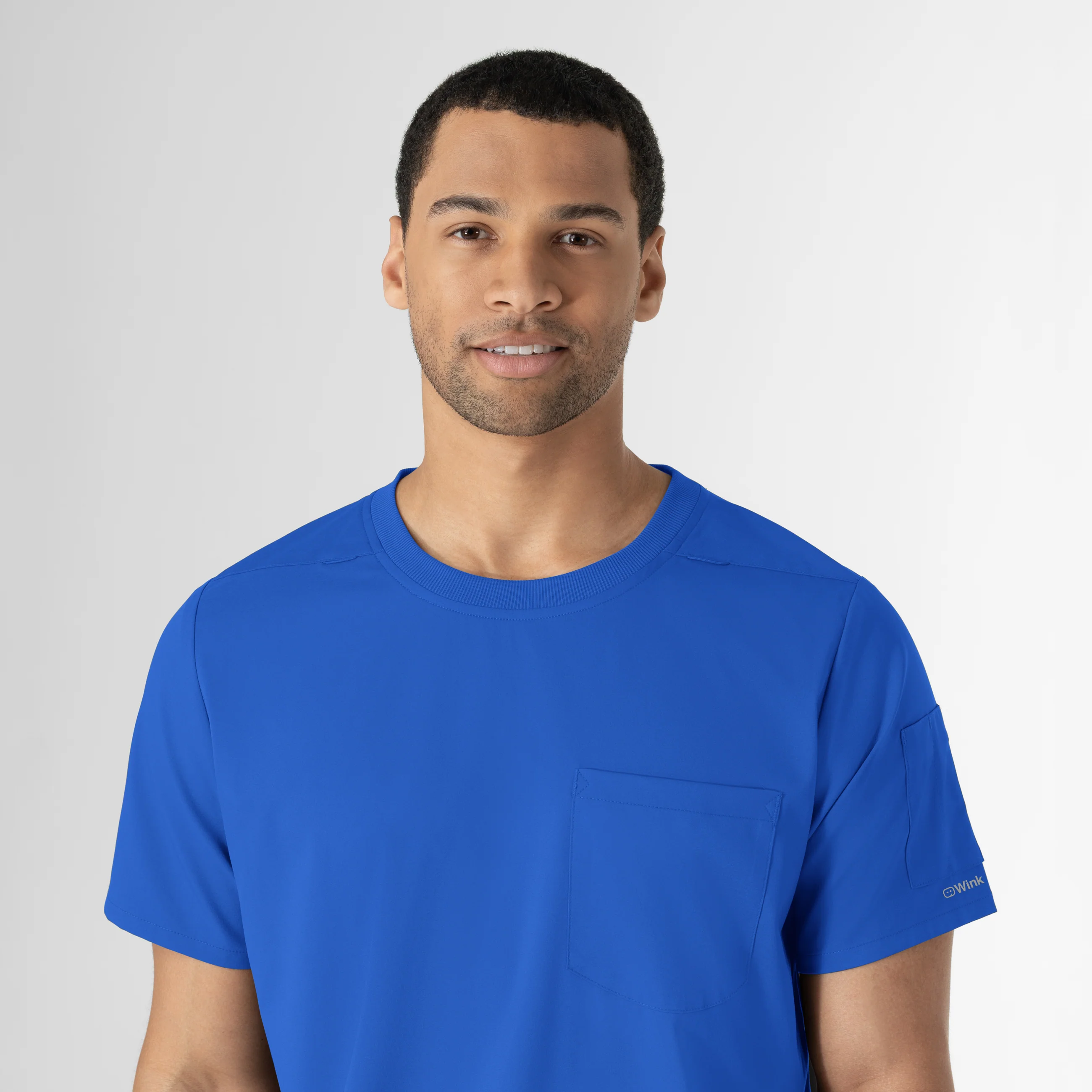 Boundless Men’s Classic Tee Scrub Top - Royal - Image 8