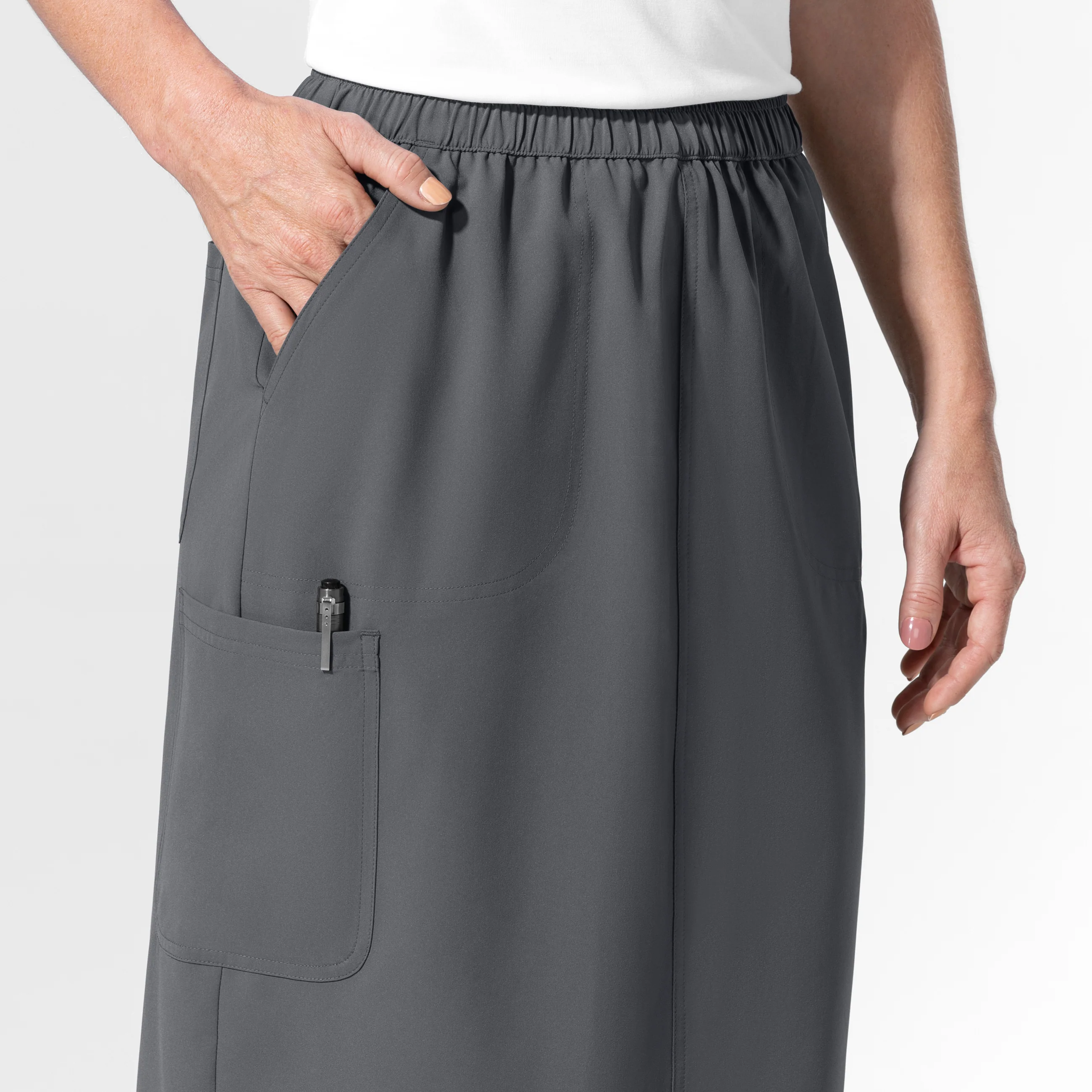 NURTUR Women's Skirt - Pewter - Image 8