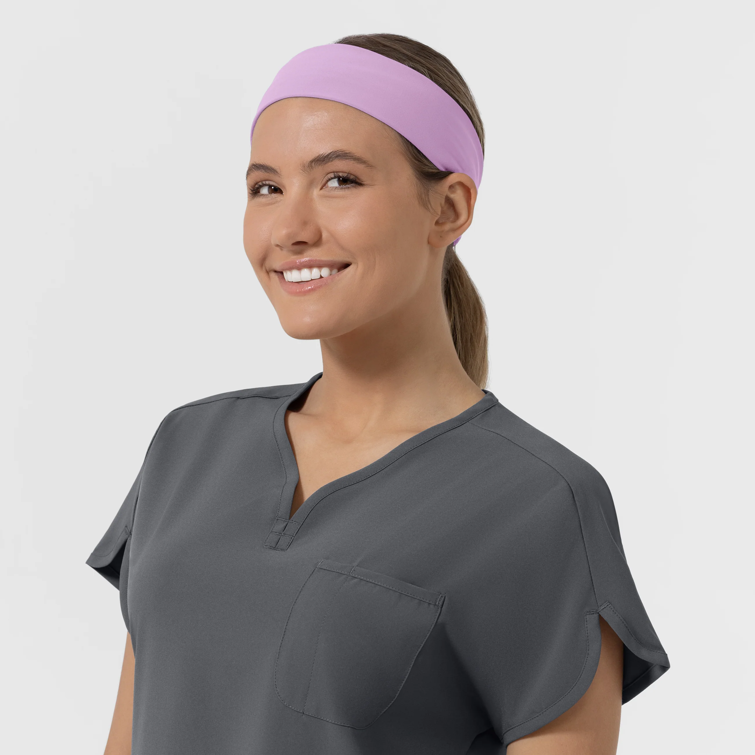 Ponytail Headband - Violet Tulle - Image 3