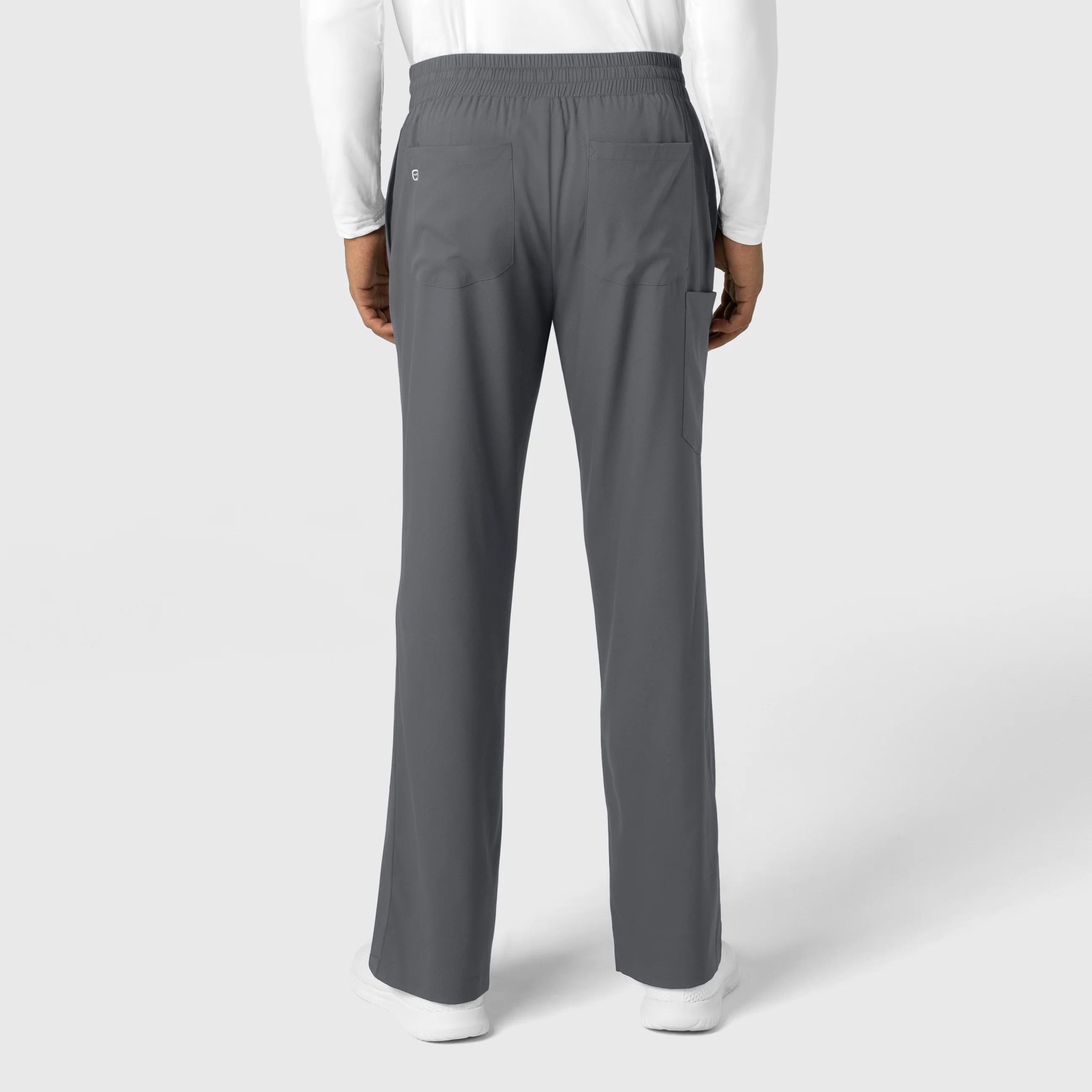 Boundless Men's Straight Leg Scrub Pant - Pewter - Image 2