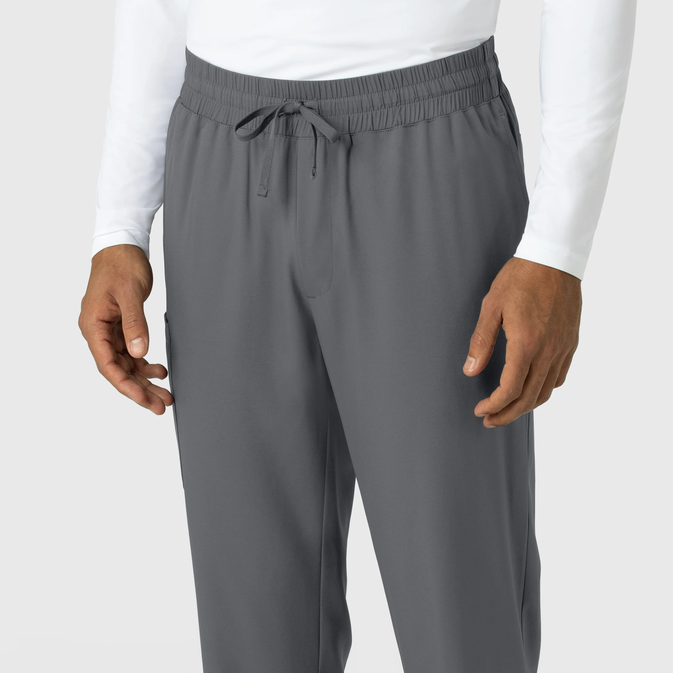 Boundless Men's Straight Leg Scrub Pant - Pewter - Image 6