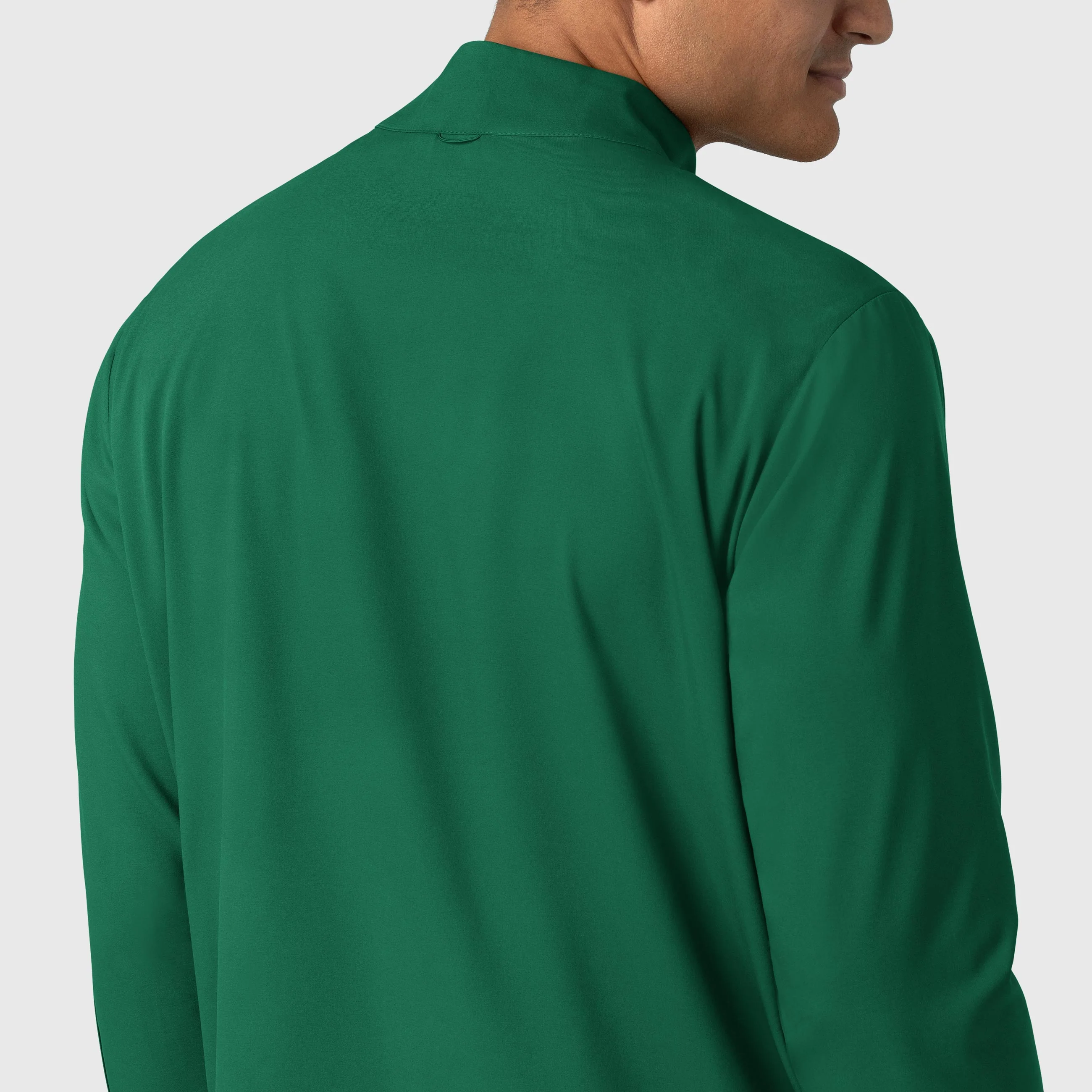 Boundless Men's Warm Up Scrub Jacket - Hunter - Image 8