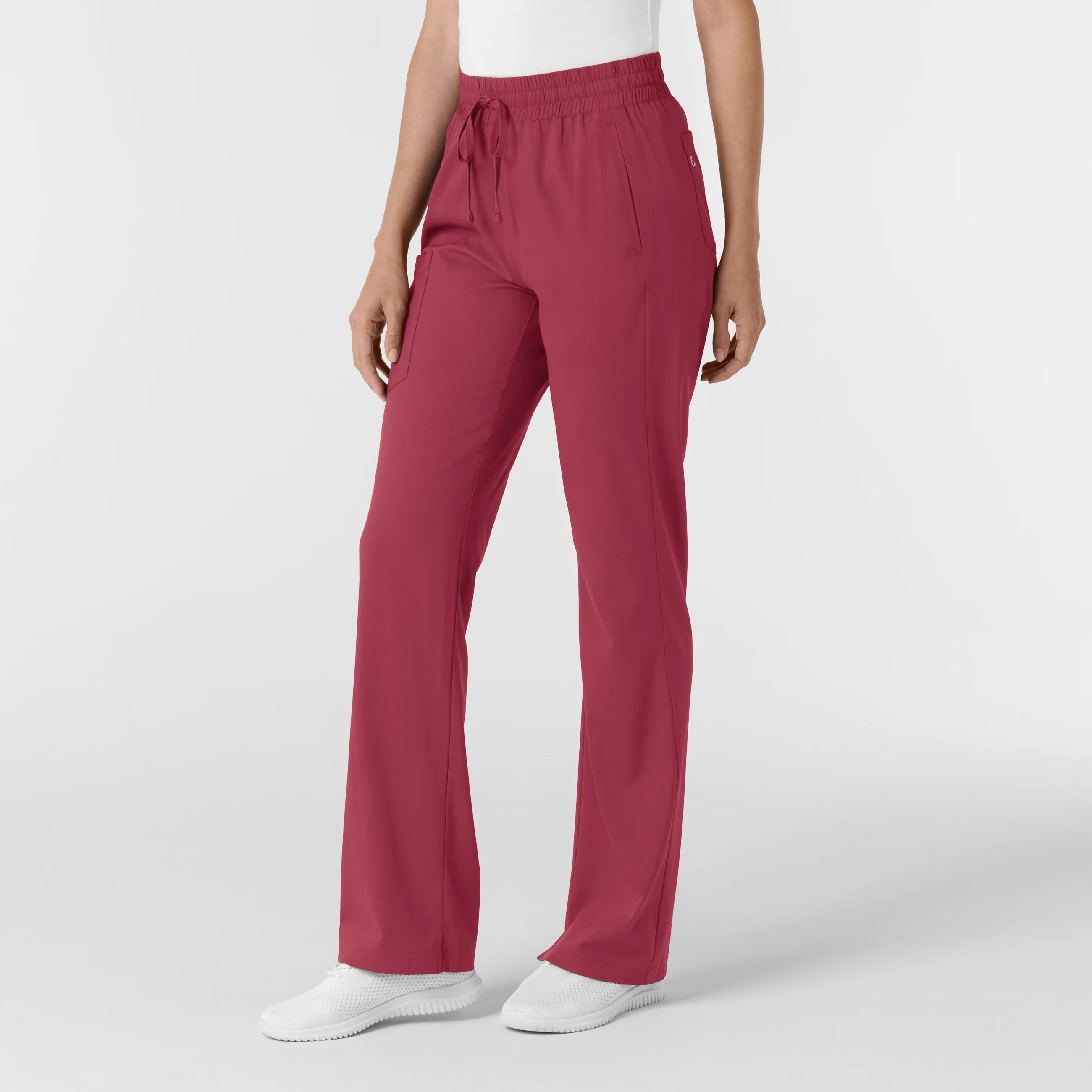 Boundless Women's Bootcut Scrub Pant - Ruby - Image 4