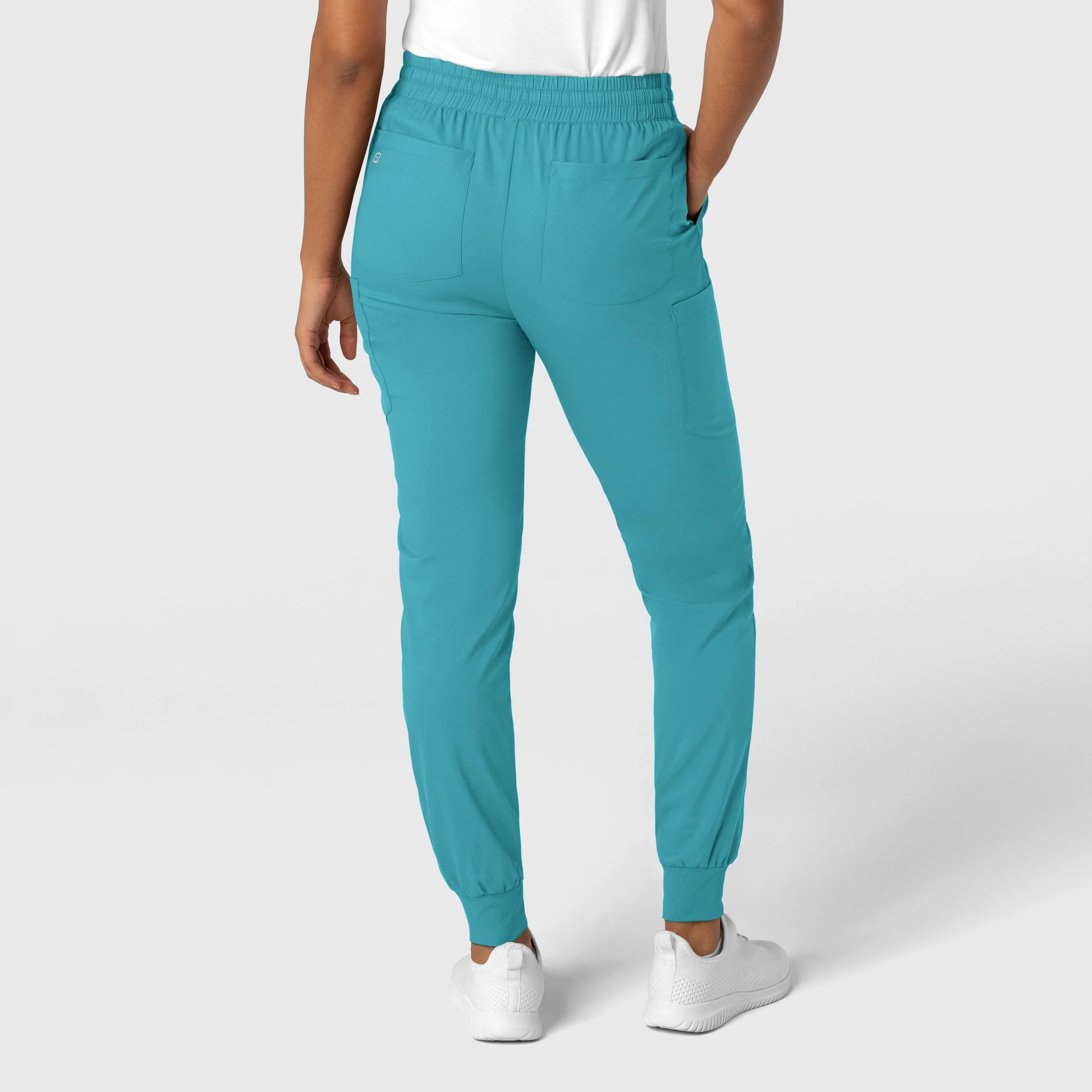 Boundless Women's Jogger Scrub Pant - Teal - Image 2