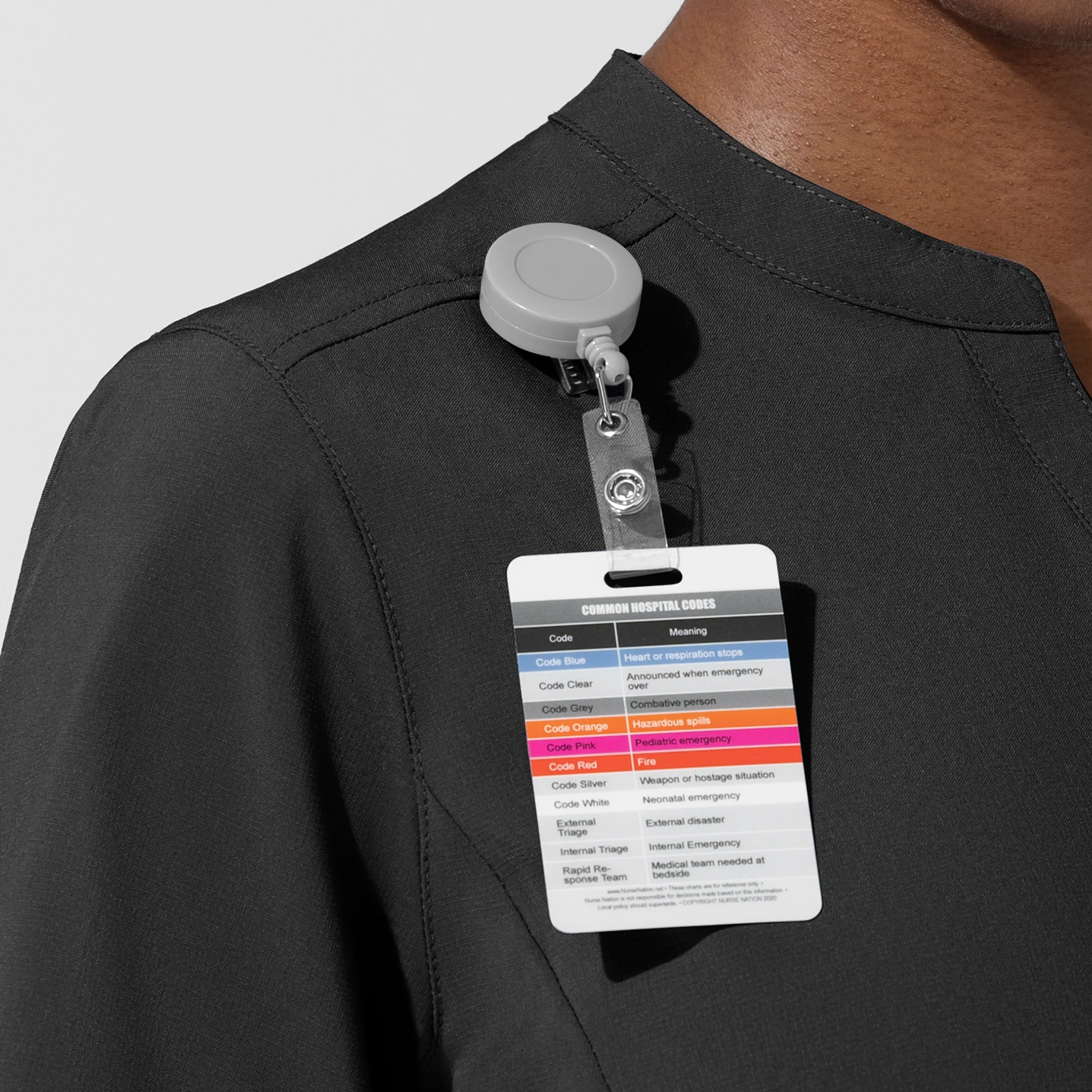 Carhartt Cross-Flex Women's Chest Pocket Scrub Top - Black - Image 6