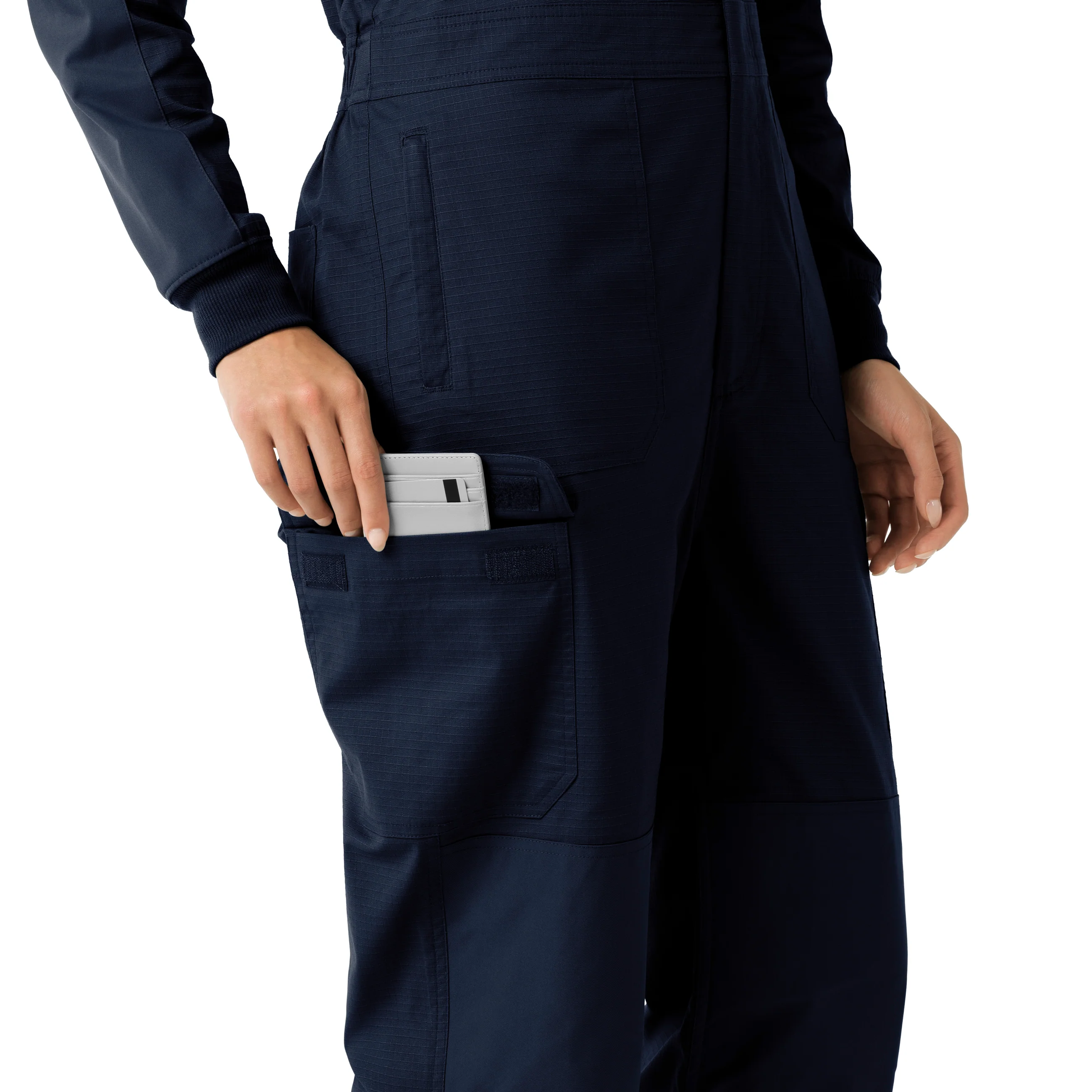 Carhartt Rugged Flex RSCU Women's Ripstop Coverall - Dark Navy - Image 11