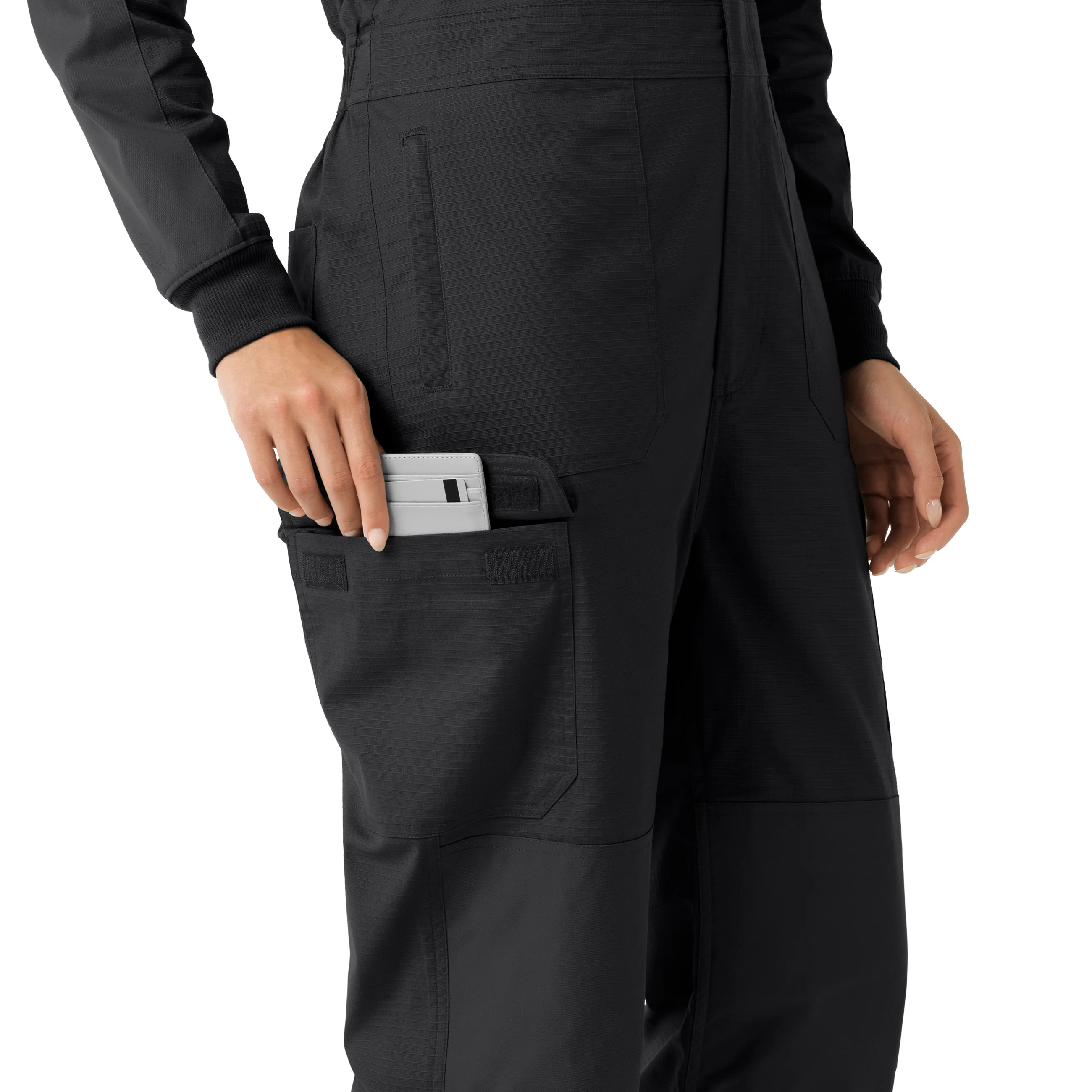 Carhartt Rugged Flex RSCU Women's Ripstop Coverall - Pewter - Image 11
