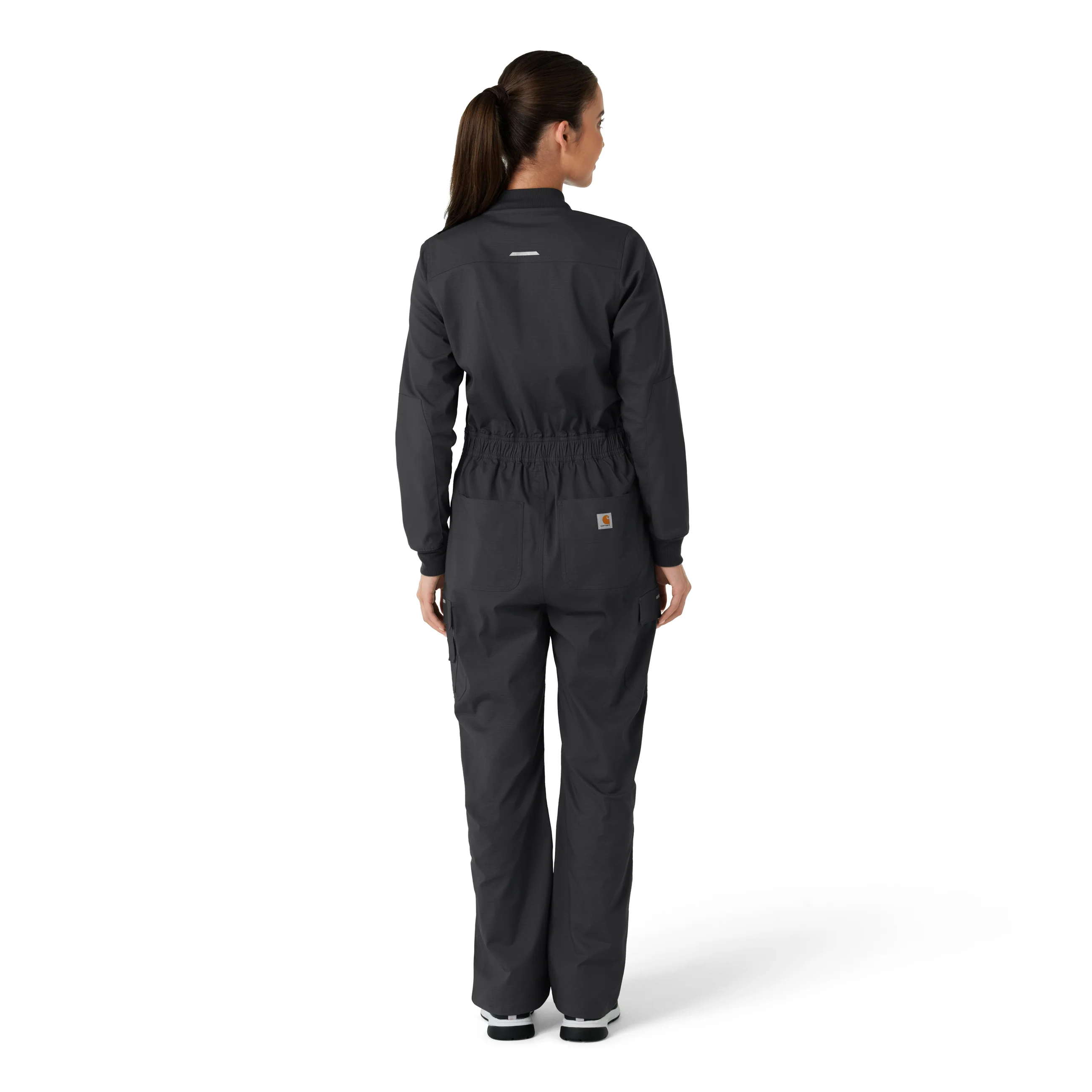 Carhartt Rugged Flex RSCU Women's Ripstop Coverall - Pewter - Image 2
