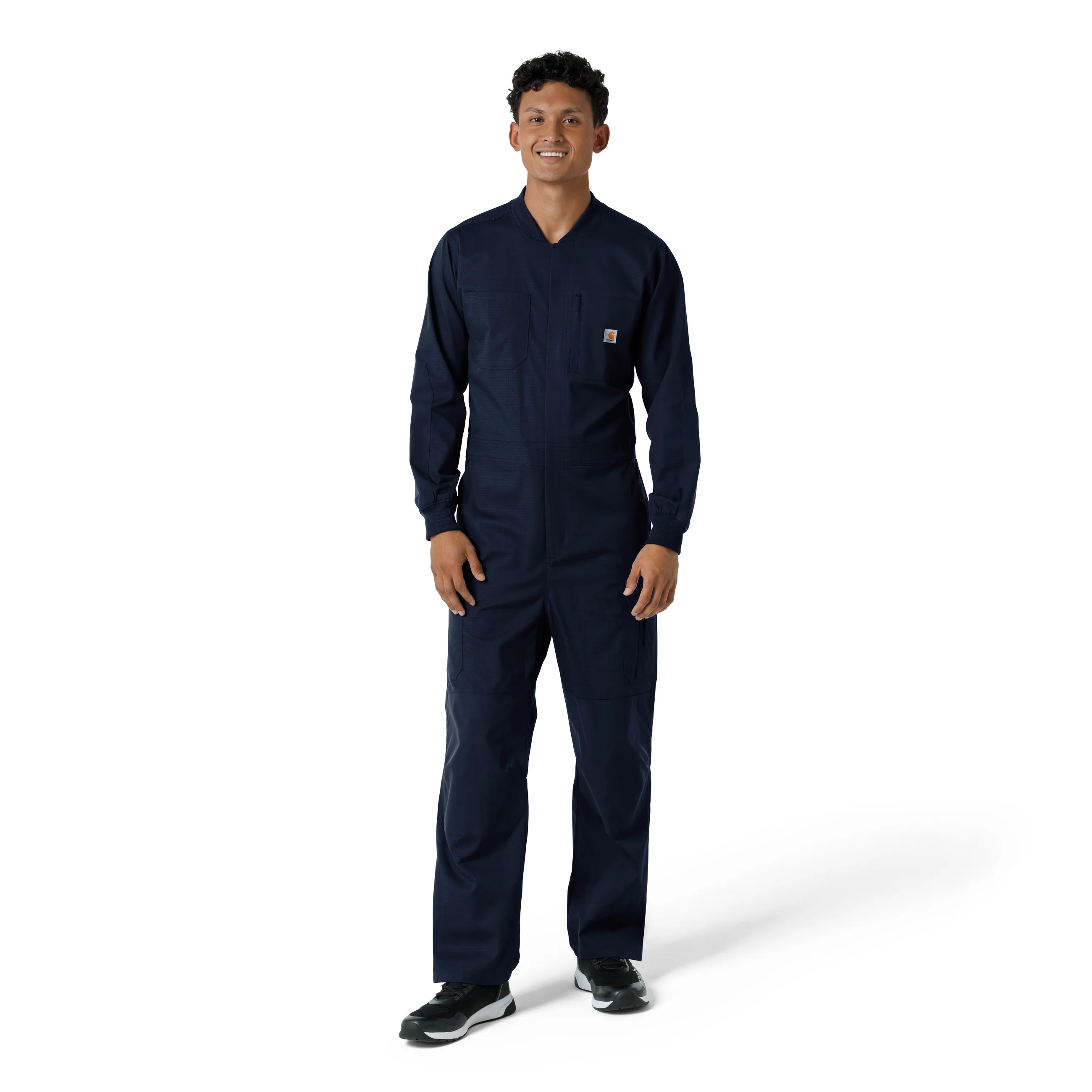 Carhartt Rugged Flex RSCU Men's Ripstop Coverall - Dark Navy