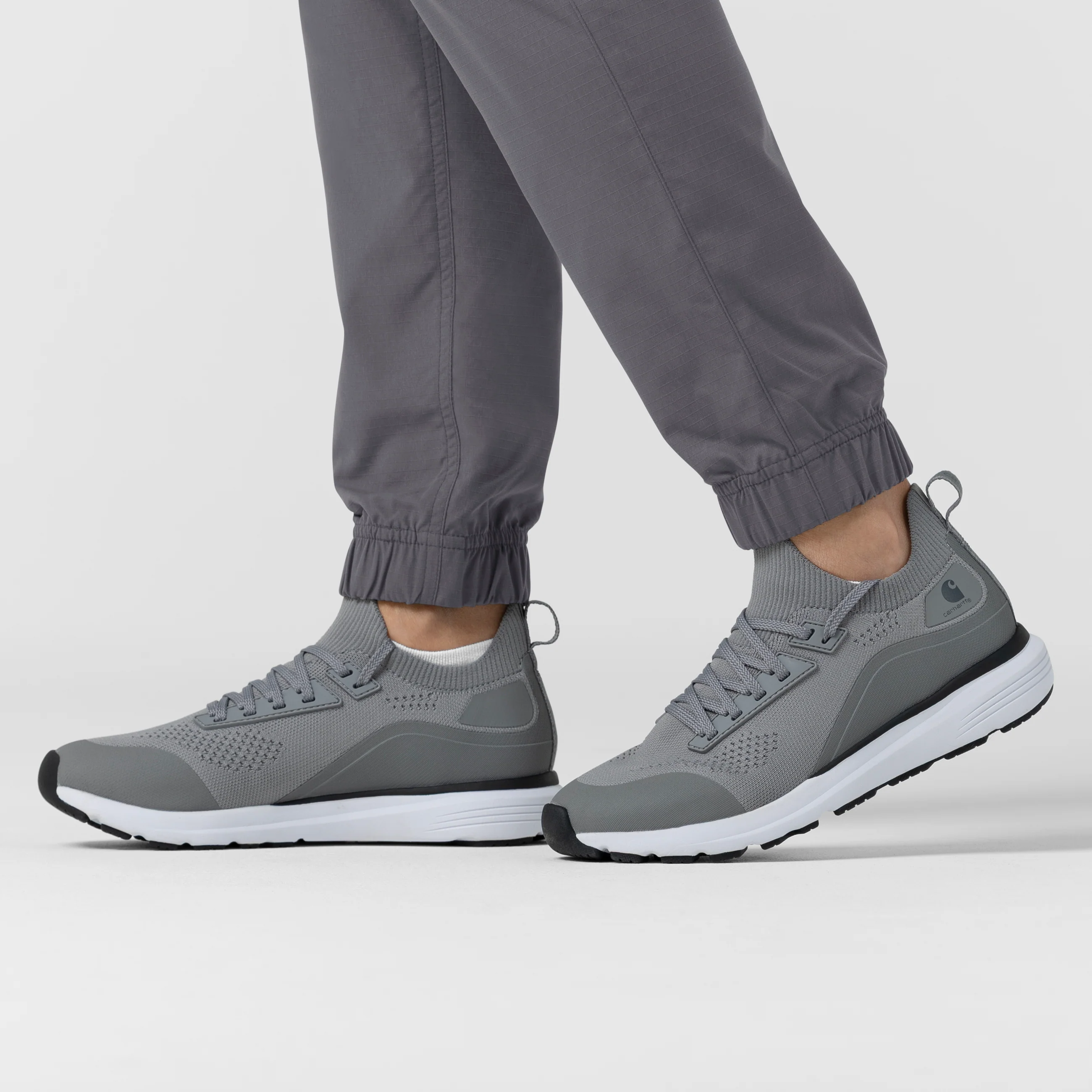 Carhartt Rugged Flex FLD Women's Ripstop Jogger Scrub Pant - Pewter - Image 5