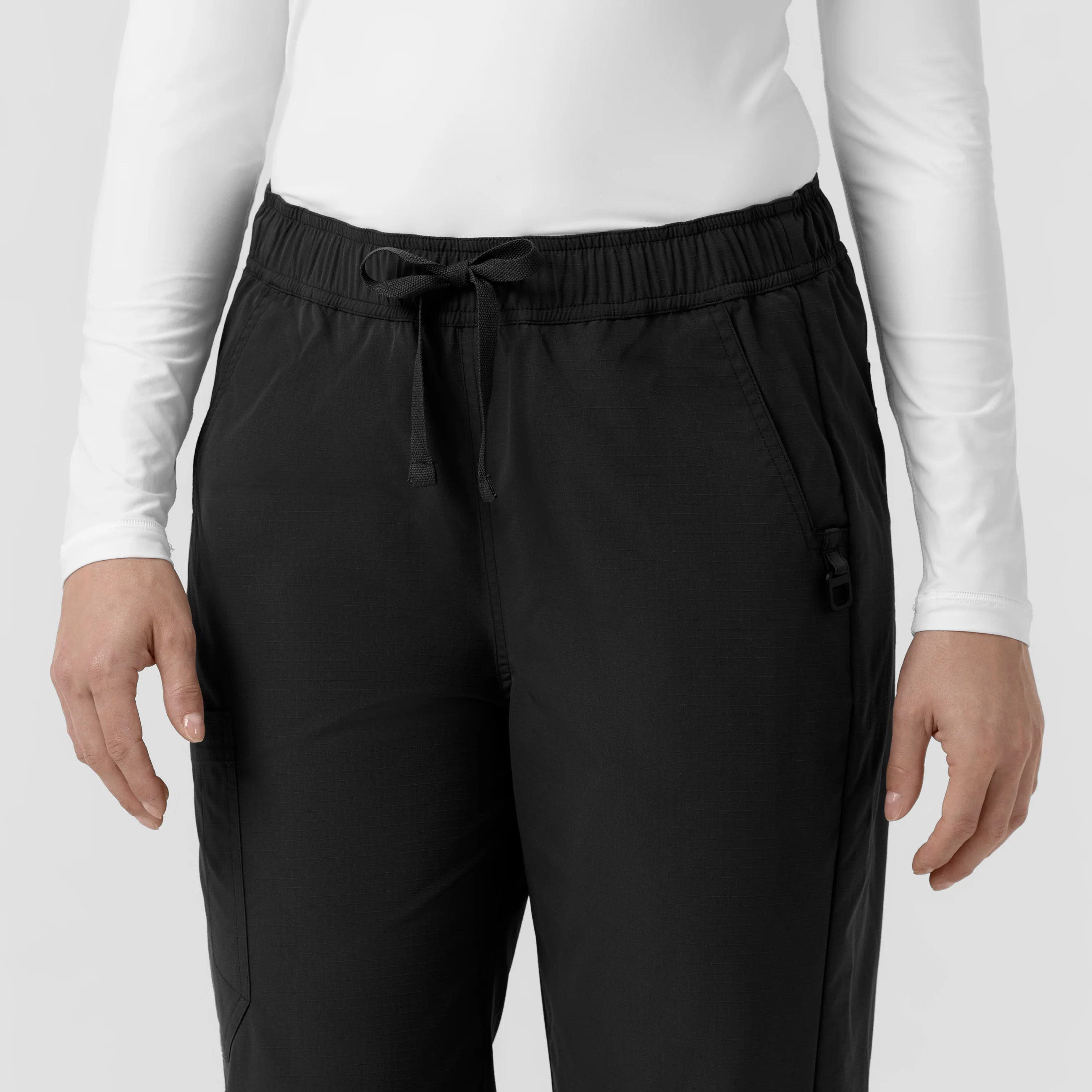 Carhartt Rugged Flex FLD Women's Ripstop Bootcut Cargo Scrub Pant - Black - Image 9
