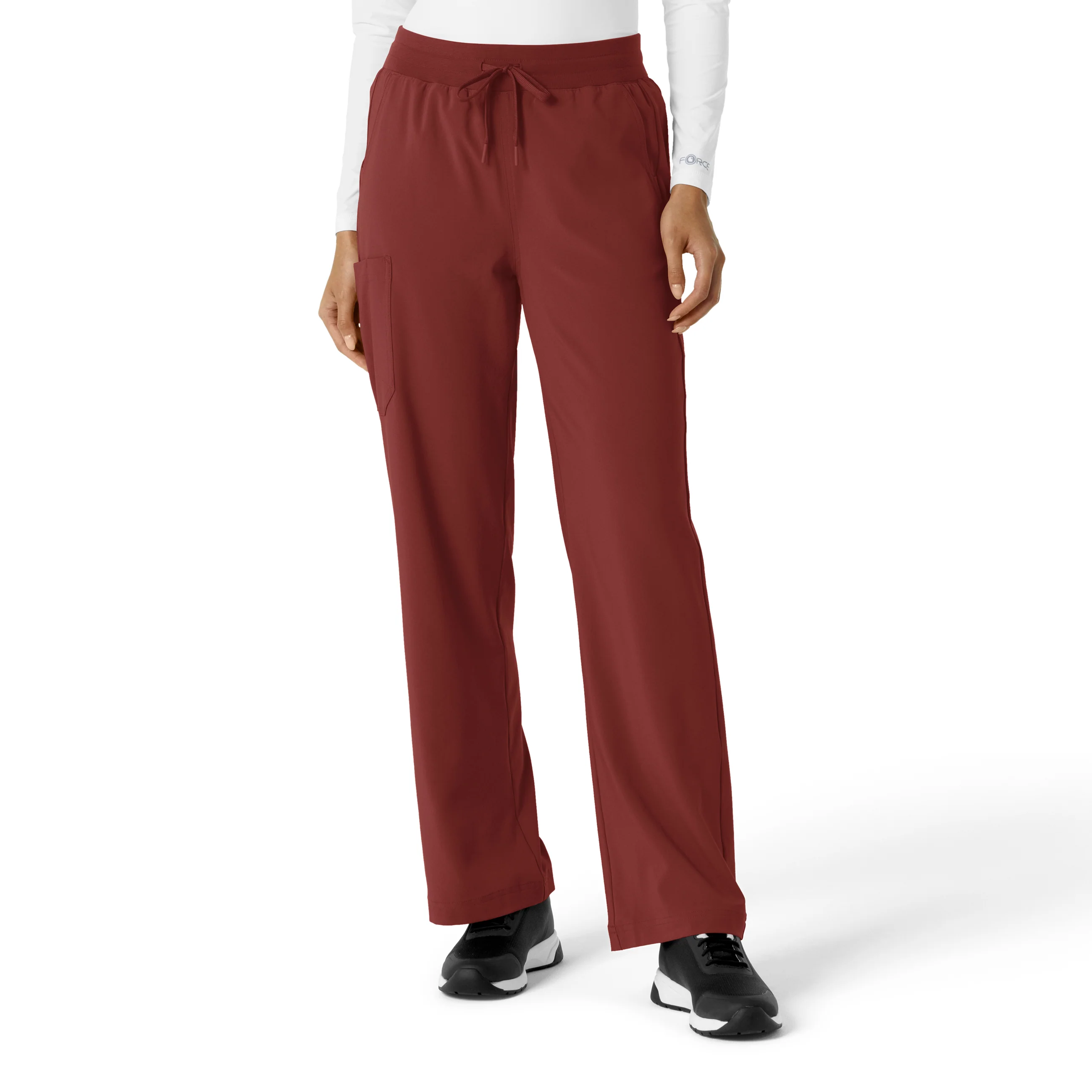 Carhartt Force Cross-Flex Women's Boot Cut Scrub Pant - Amber Terrain