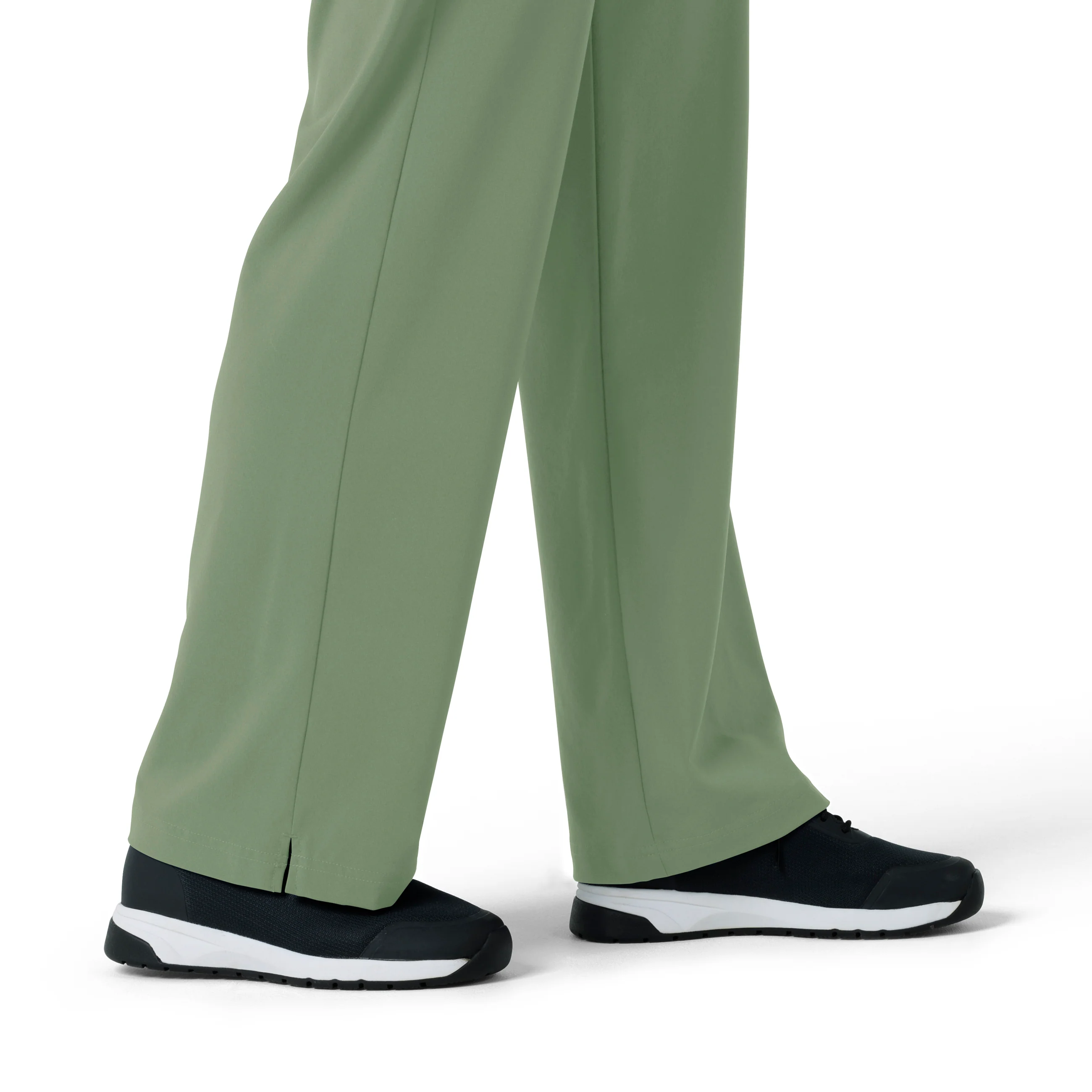 Carhartt Force Cross-Flex Women's Boot Cut Scrub Pant - Green Slate - Image 9