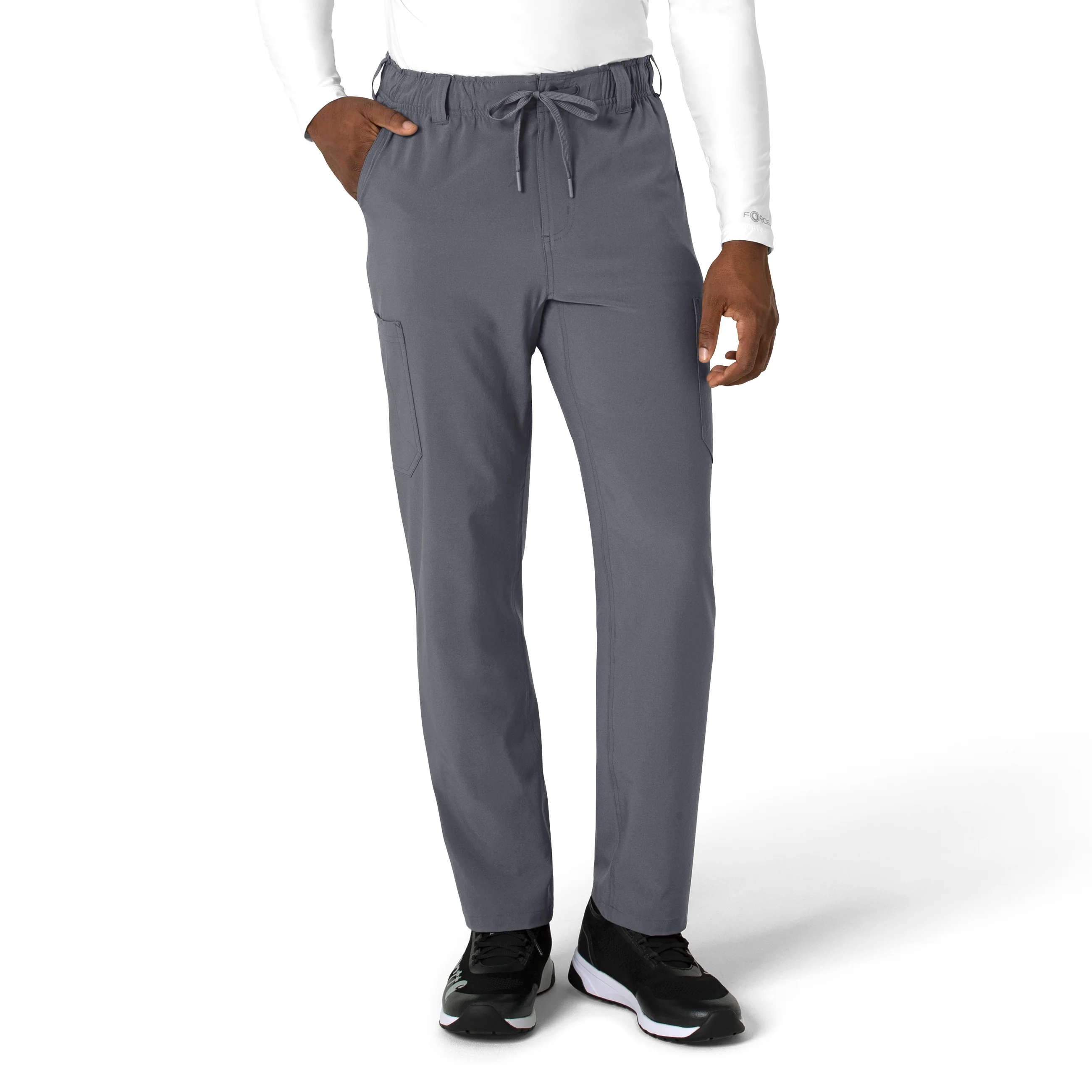 Carhartt Cross-Flex Men's Straight Leg Scrub Pant - Approaching Storm