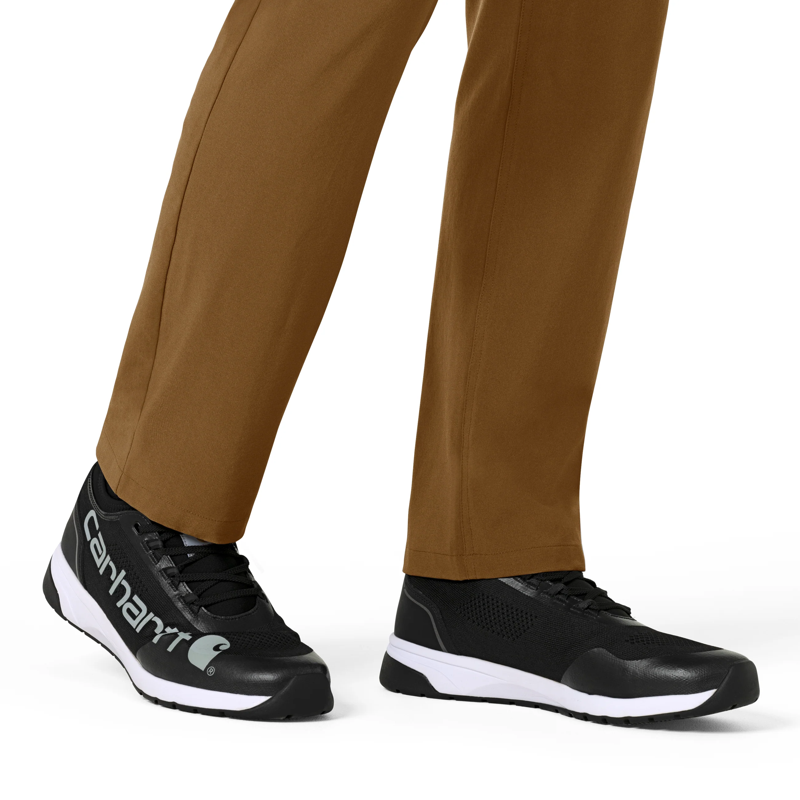 Carhartt Cross-Flex Men's Straight Leg Scrub Pant - Carhartt Brown - Image 5