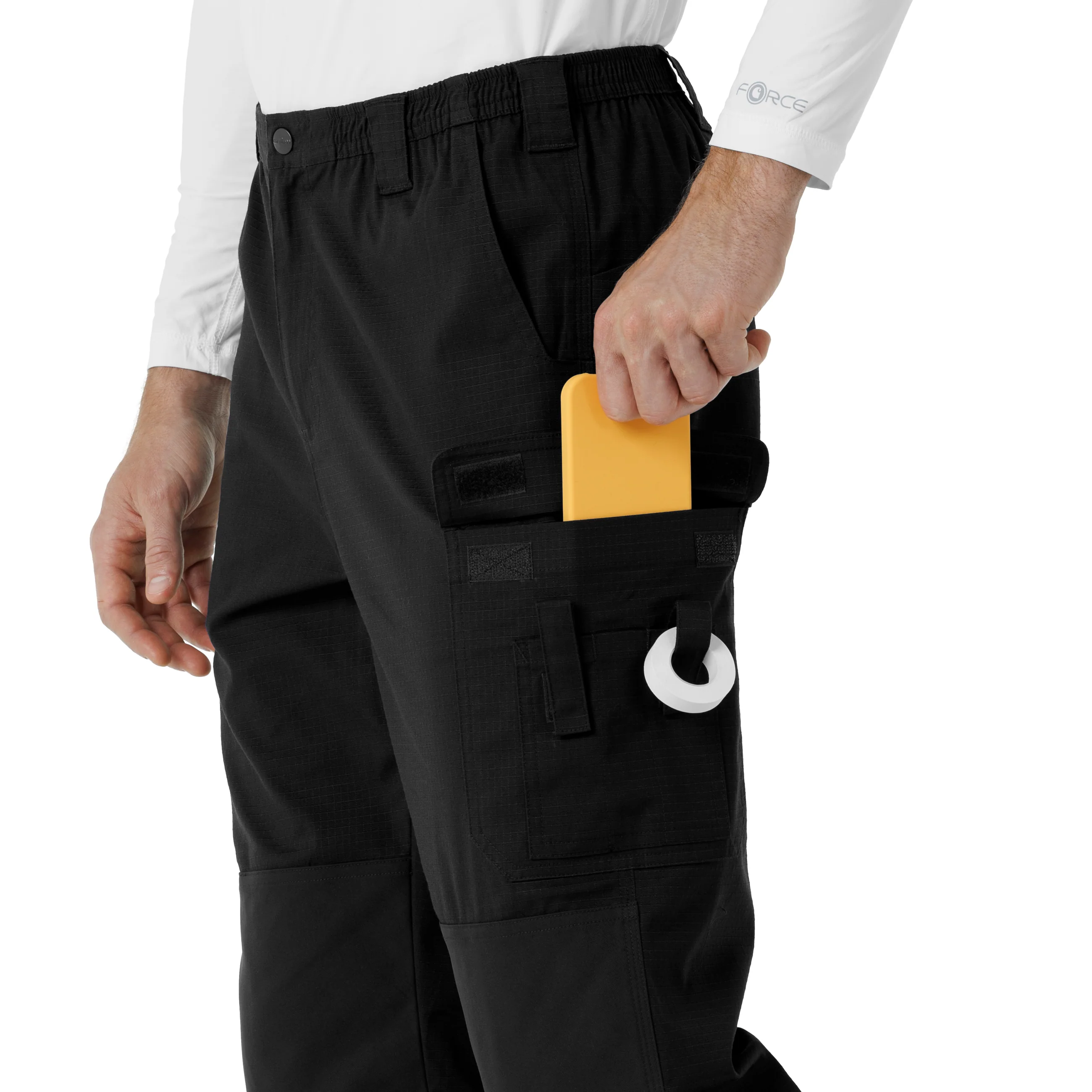 Carhartt Rugged Flex RSCU Men's Ripstop Cargo Pants - Black - Image 8