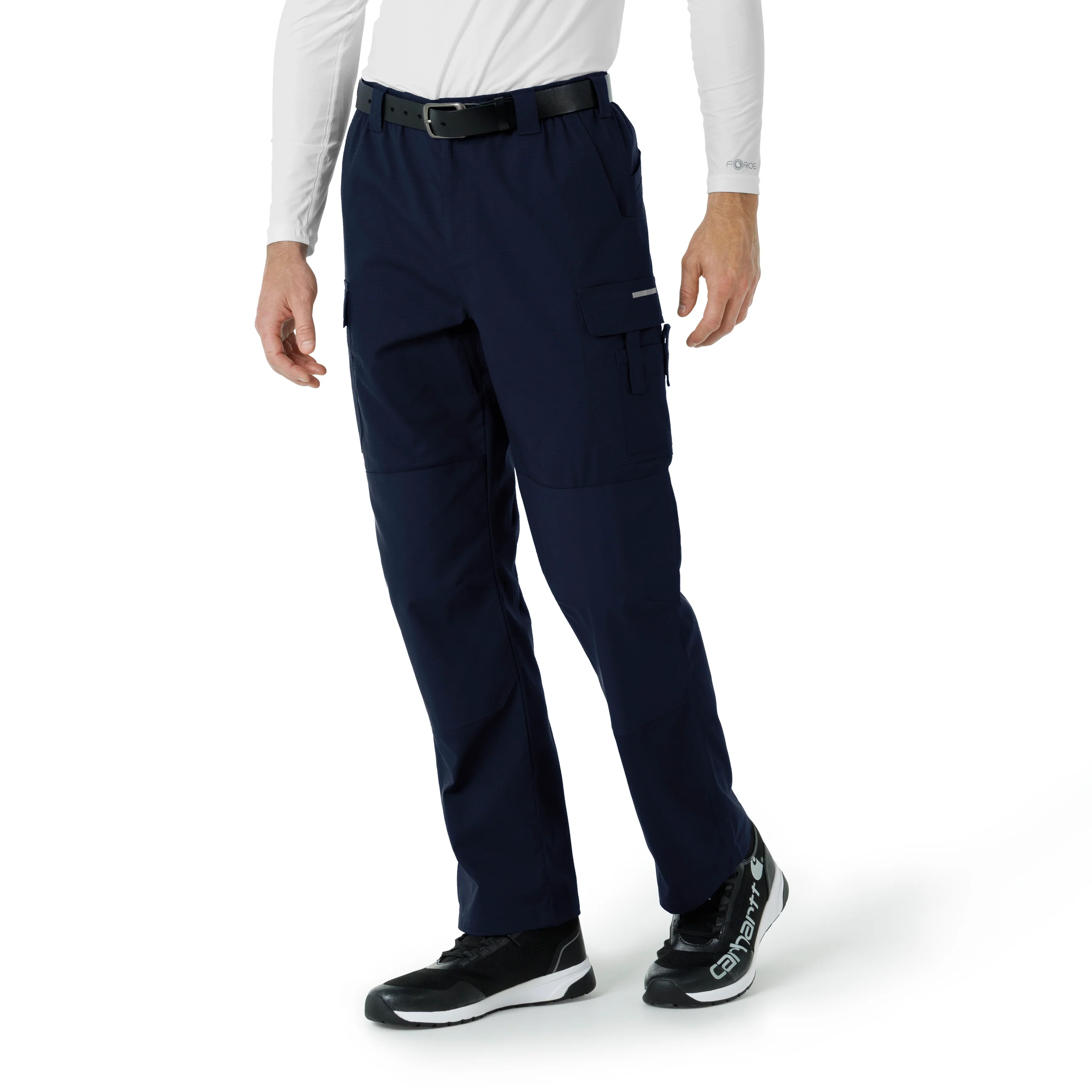 Carhartt Rugged Flex RSCU Men's Ripstop Cargo Pants - Dark Navy - Image 4