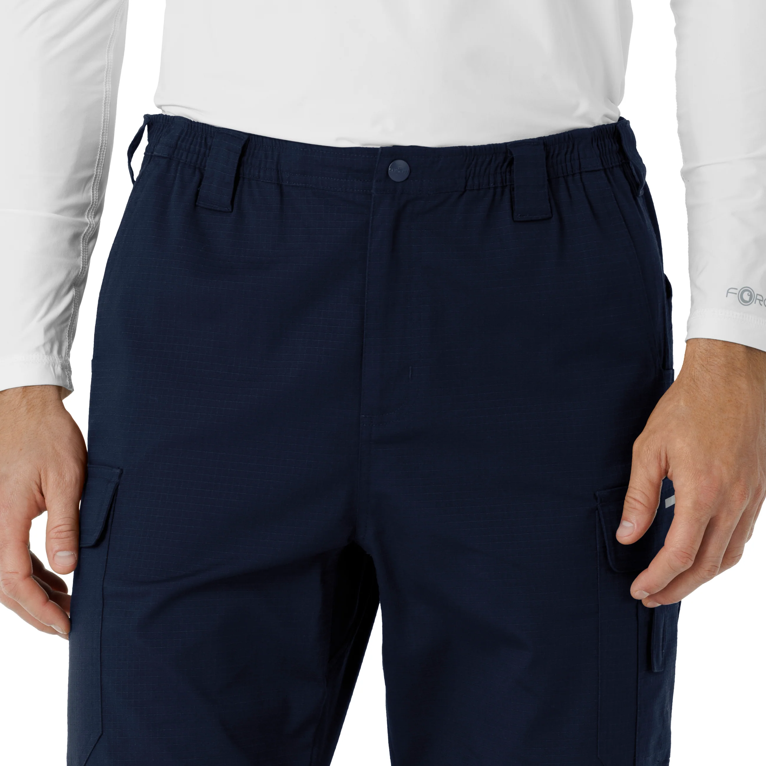 Carhartt Rugged Flex RSCU Men's Ripstop Cargo Pants - Dark Navy - Image 5
