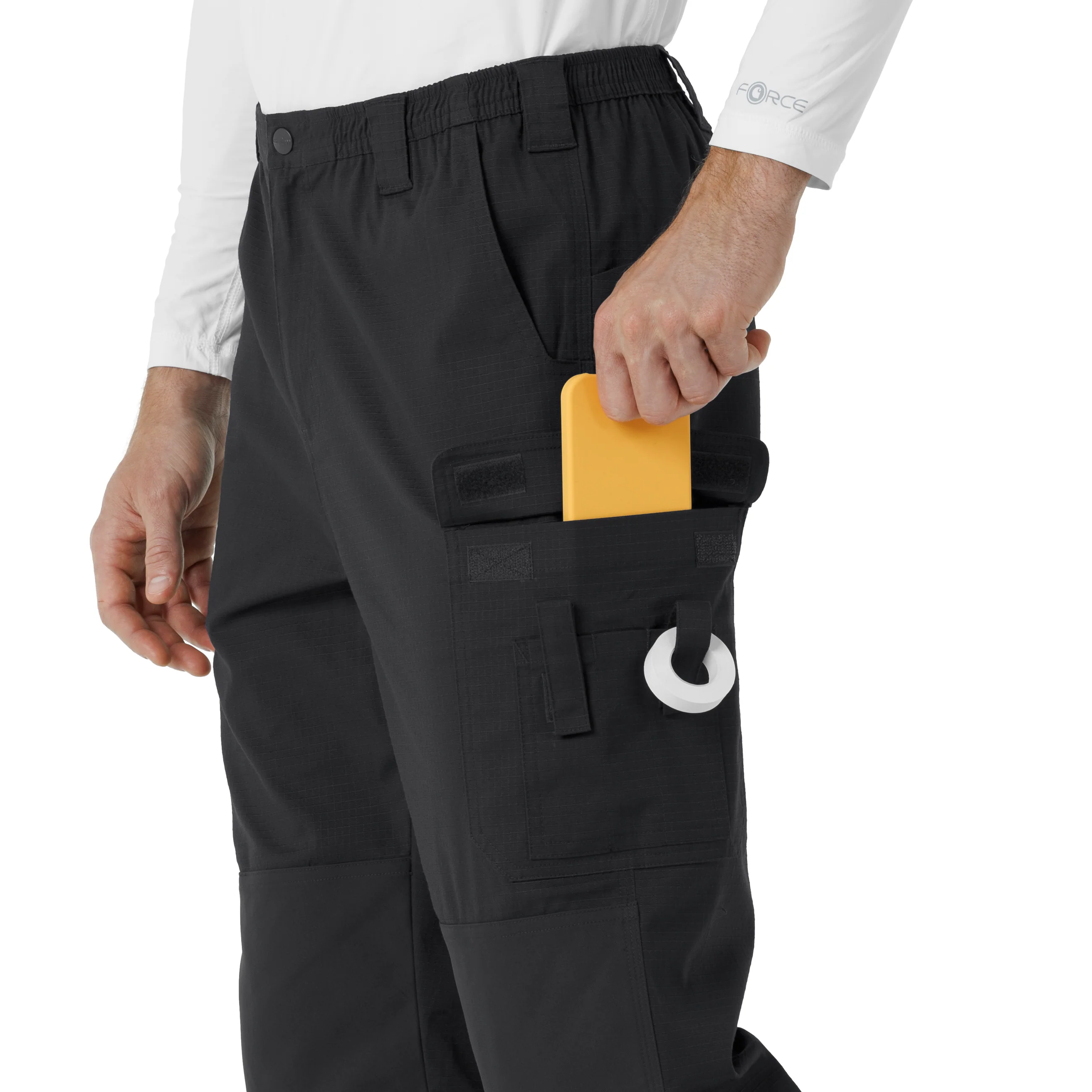 Carhartt Rugged Flex RSCU Men's Ripstop Cargo Pants - Pewter - Image 7