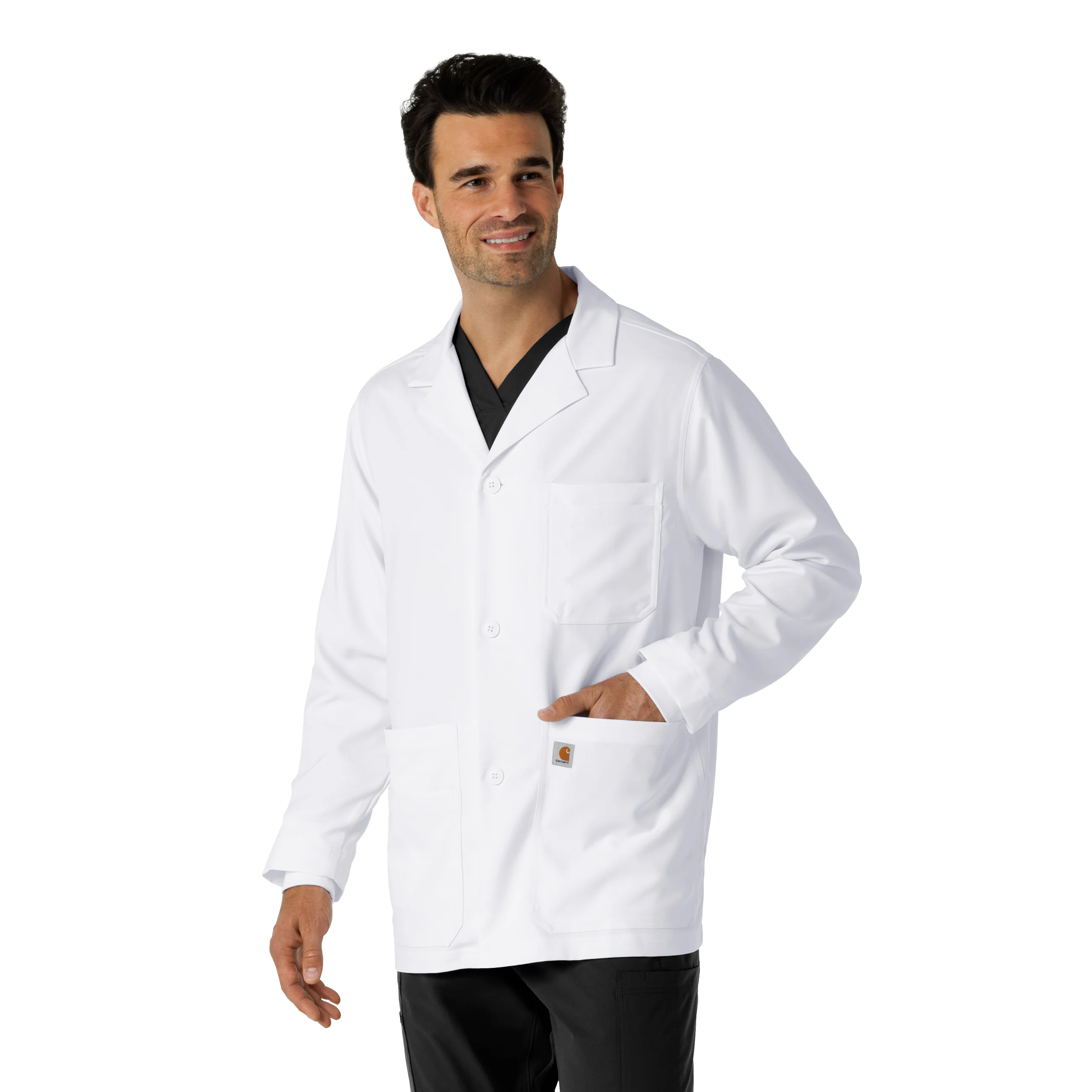 Carhartt Men's Consultation Lab Coat - White - Image 4