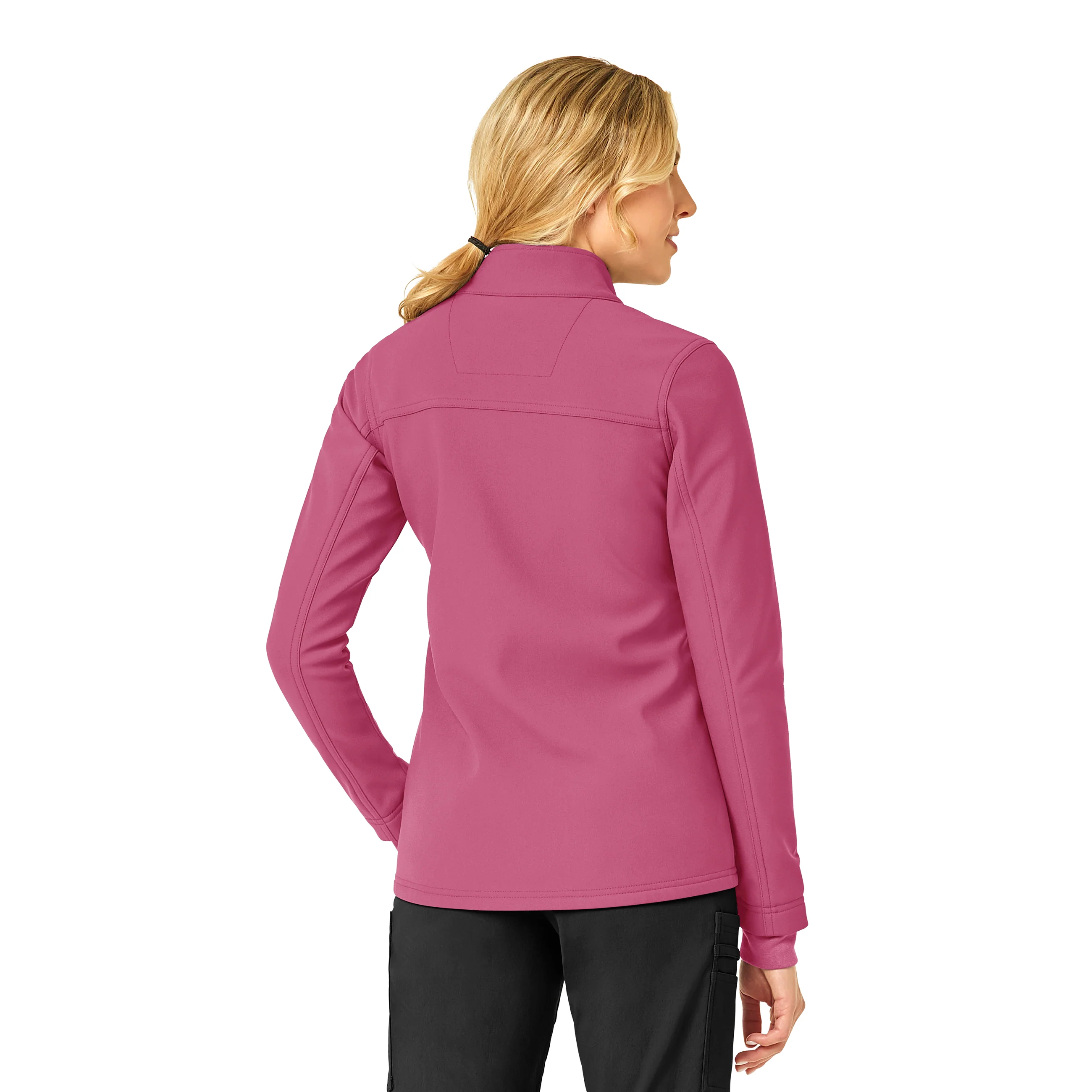 Carhartt Rugged Flex Women's Bonded Fleece Jacket - Electric Fuschia - Image 2