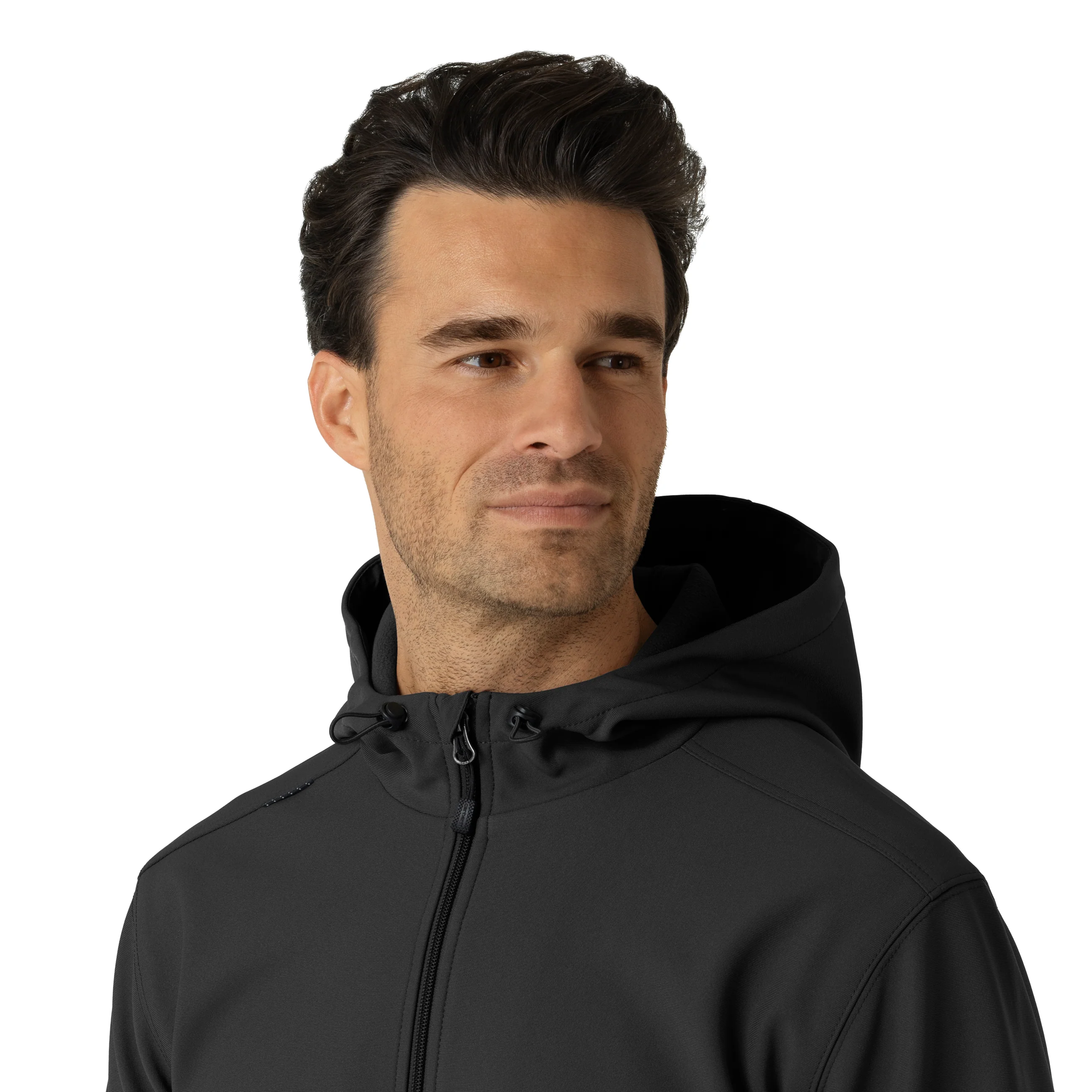 Carhartt Men's Bonded Fleece Hoodie - Black - Image 5