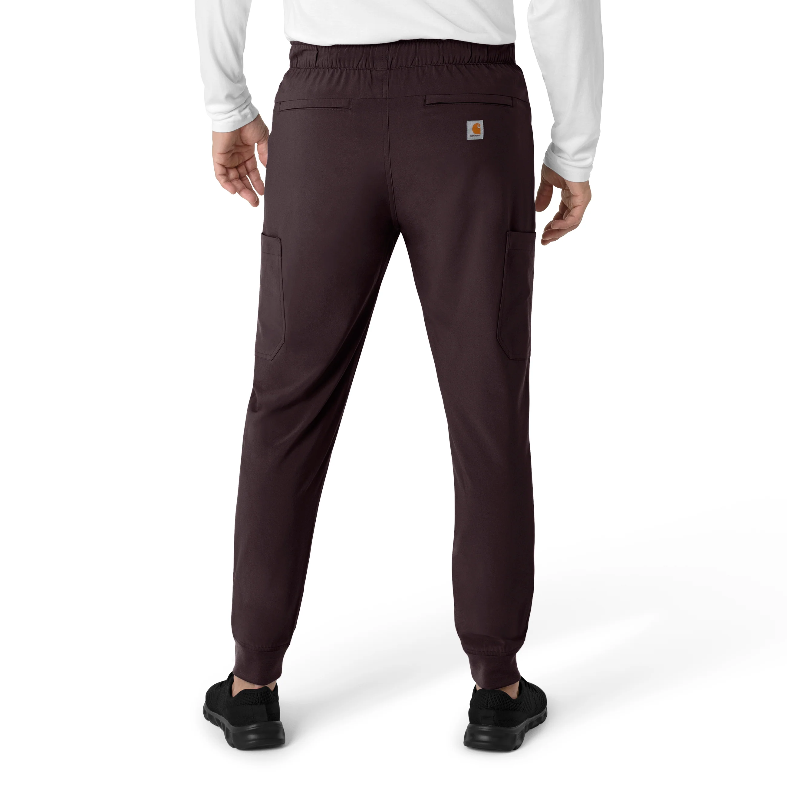 Carhartt Force Cross-Flex Men's Jogger Scrub Pant - Dark Sepia - Image 2