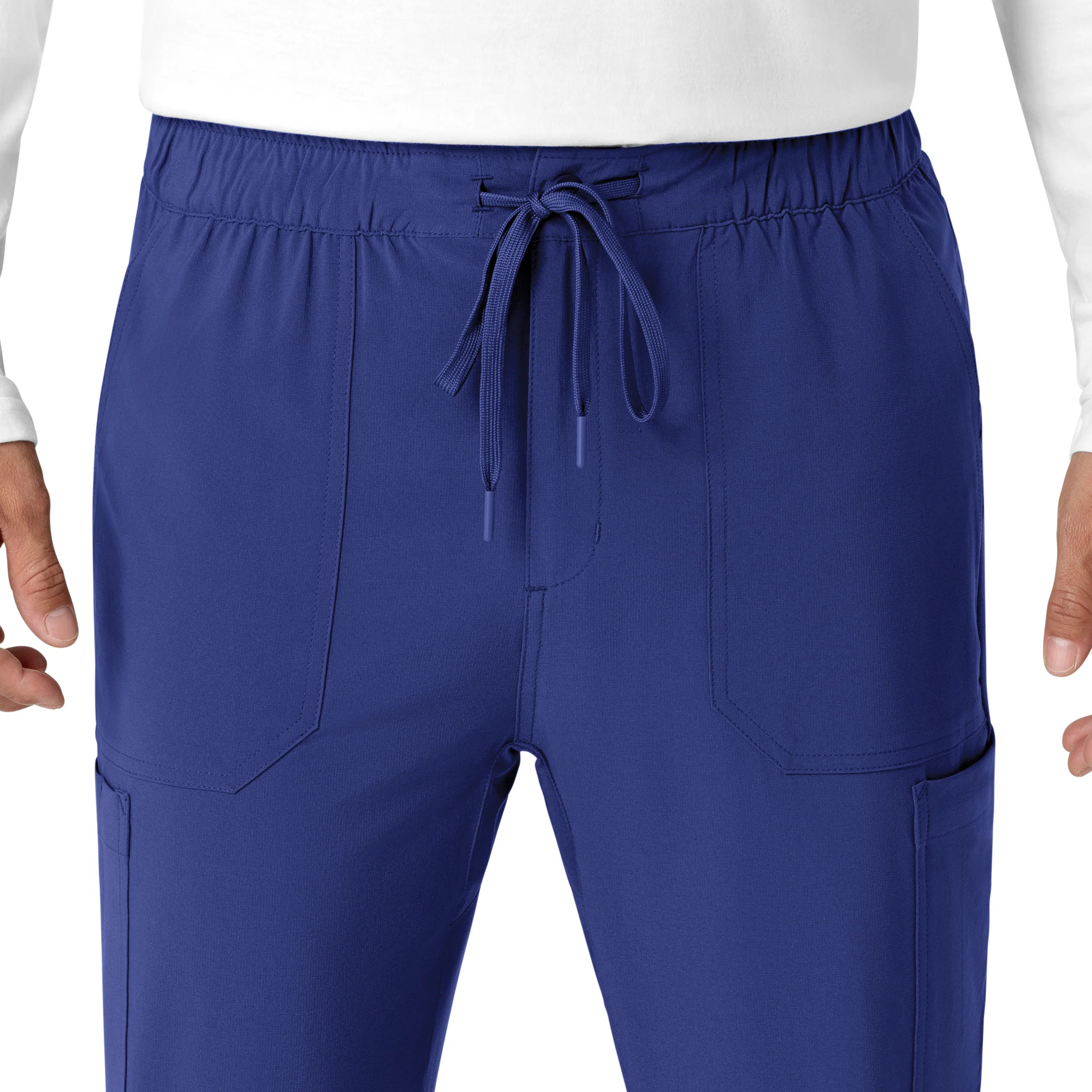 Carhartt Force Cross-Flex Men's Jogger Scrub Pant - Galaxy Blue - Image 5