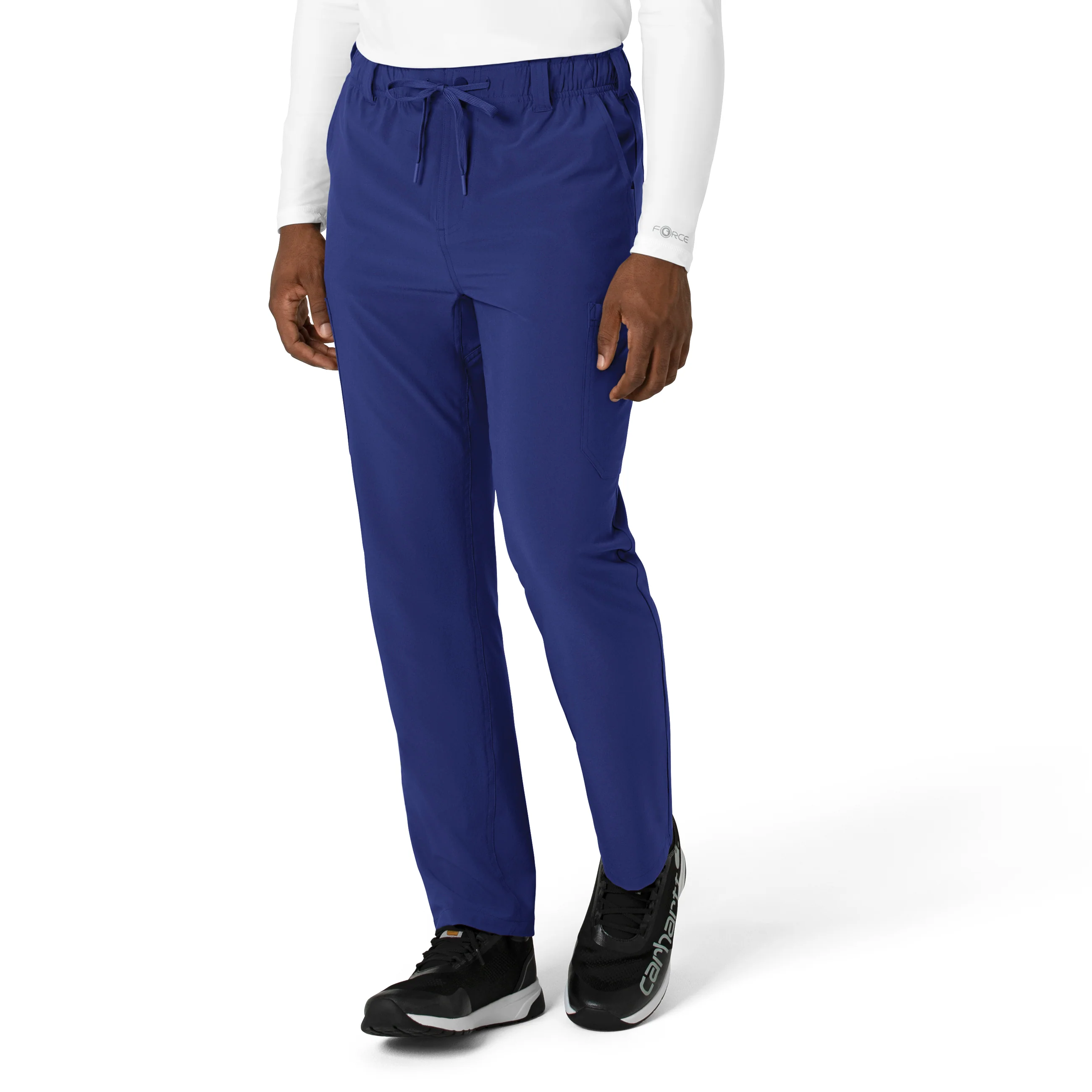 Carhartt Force Cross-Flex Men's Straight Leg Scrub Pant - Galaxy Blue - Image 4