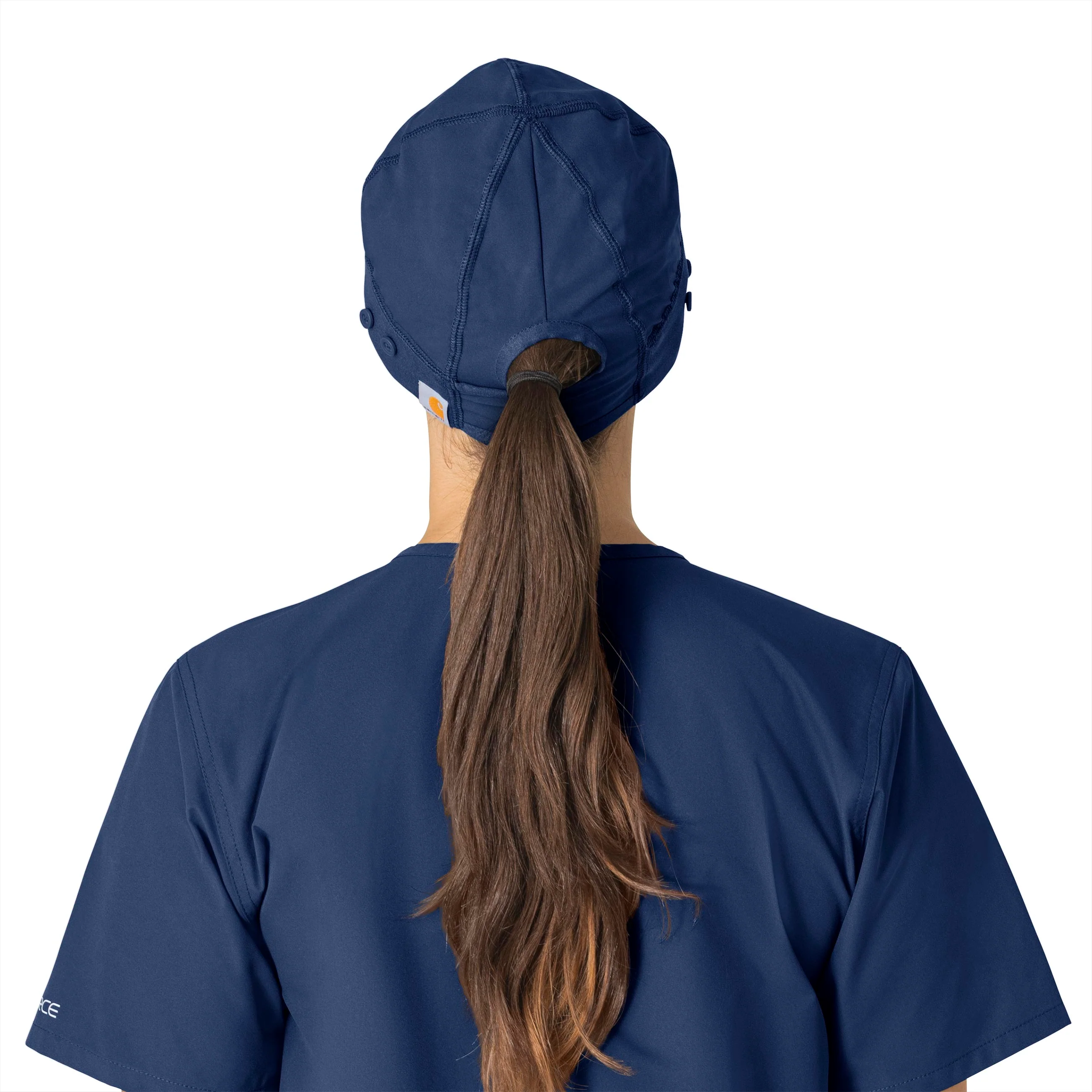 Carhartt Force Essentials Unisex Beanie Scrub Cap - Navy - Image 2