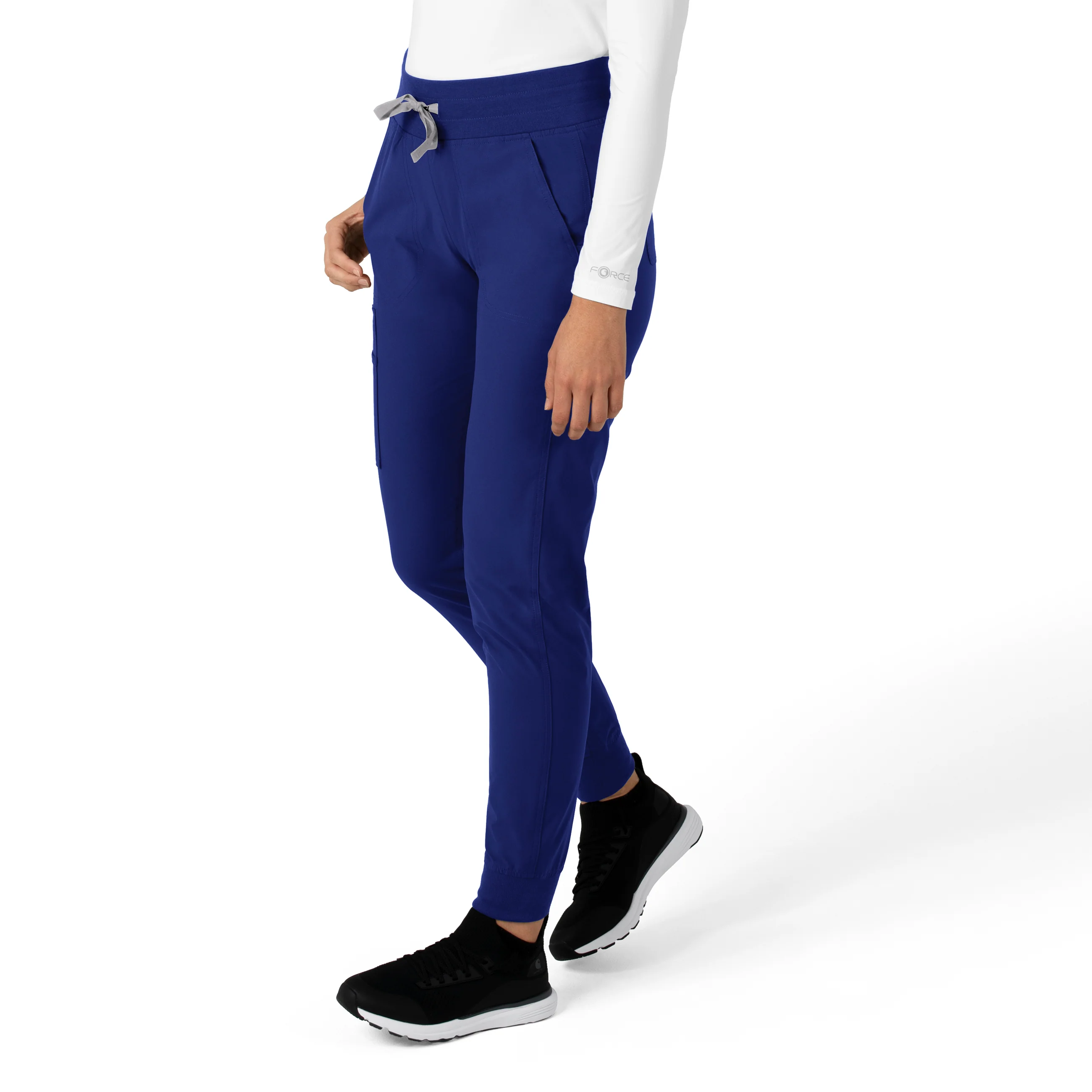 Carhartt Force Essentials Women's Jogger Scrub Pant - Galaxy Blue - Image 4