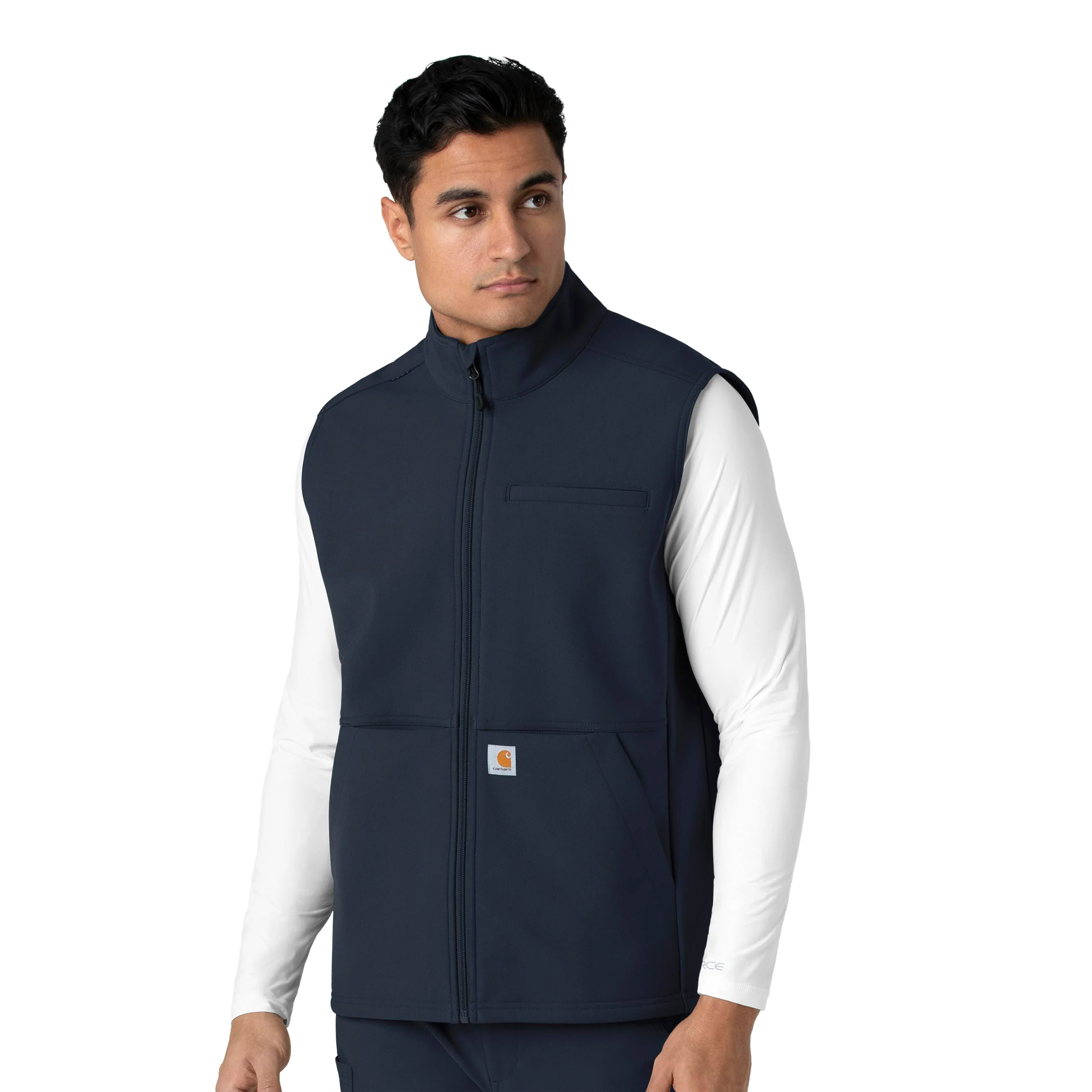 Carhartt Rugged Flex Men's Bonded Fleece Vest - Navy - Image 4